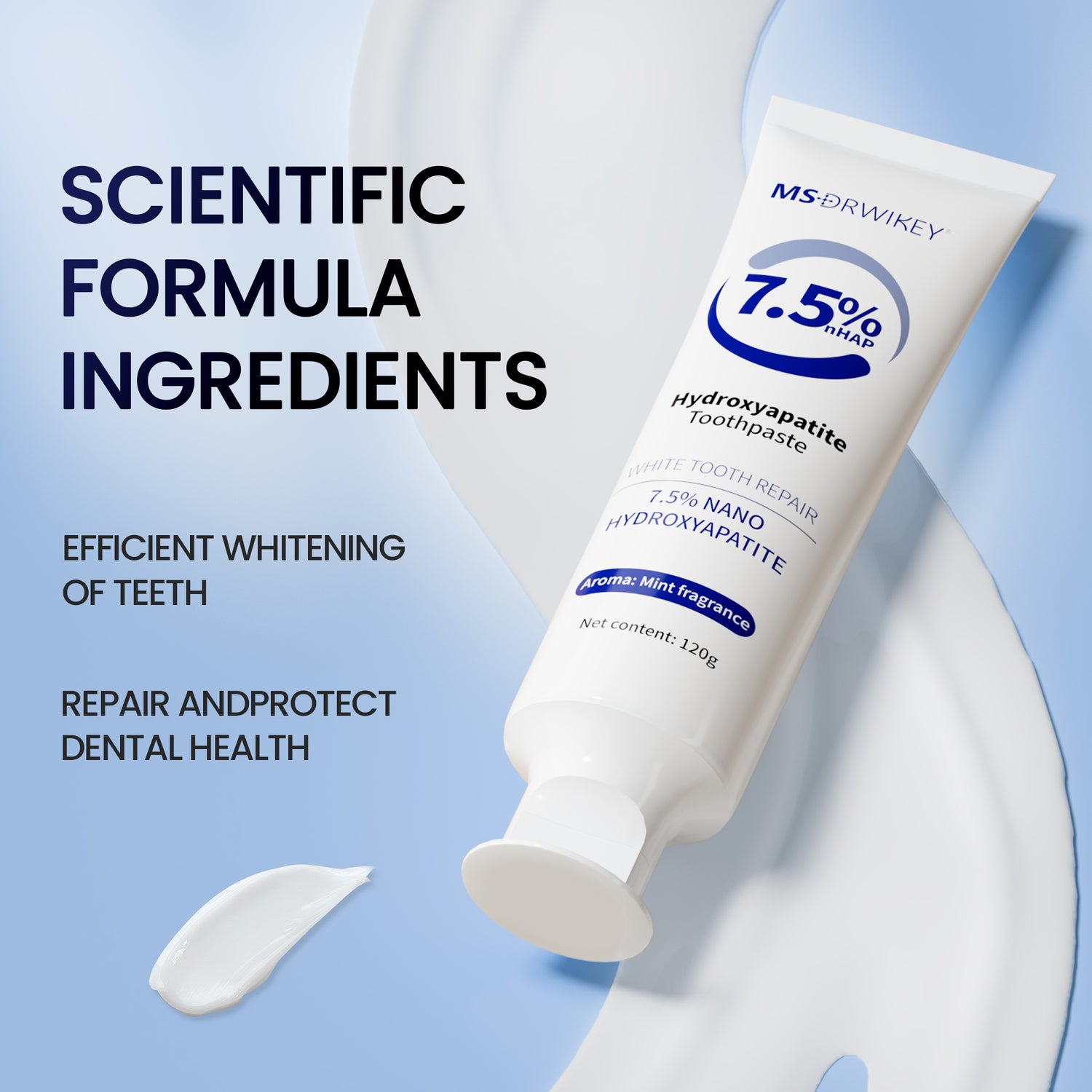 Natural Relief for Tooth Sensitivity: How MSDRWIKEY Hydroxyapatite Toothpaste Can Help
