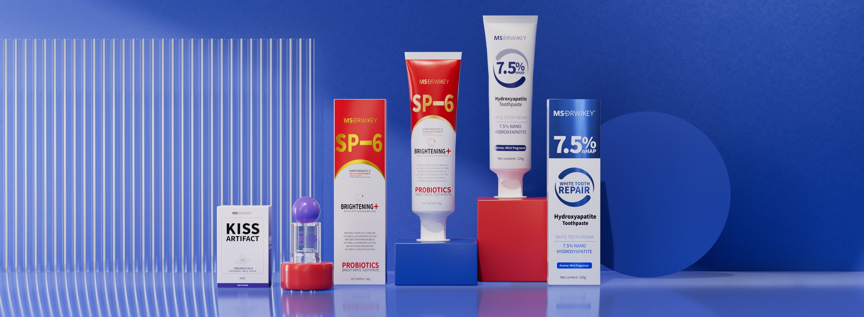 Probiotics and Oral Health: The Benefits of Probiotics in MSDRWIKEY Toothpaste