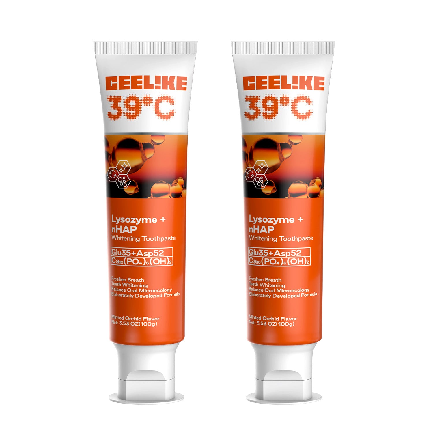 CEELIKE Lysozyme + Hydroxyapatite Toothpaste | Gentle Antibacterial Formula · Strengthens Enamel · Protects Gums · Soothes Sensitivity