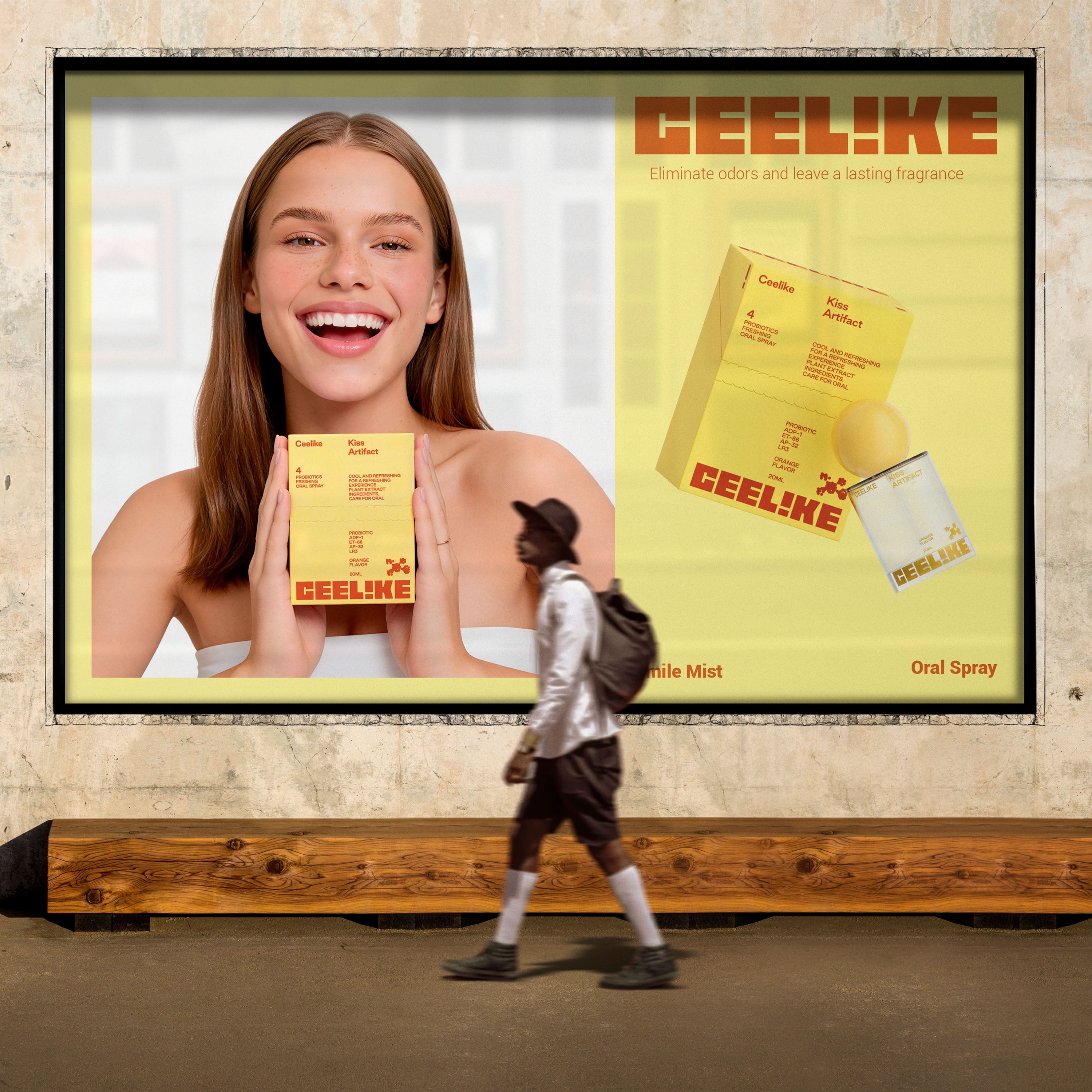 CEELIKE — Orange Smile Mist 20ml. Juicy. Bright. Refreshing.