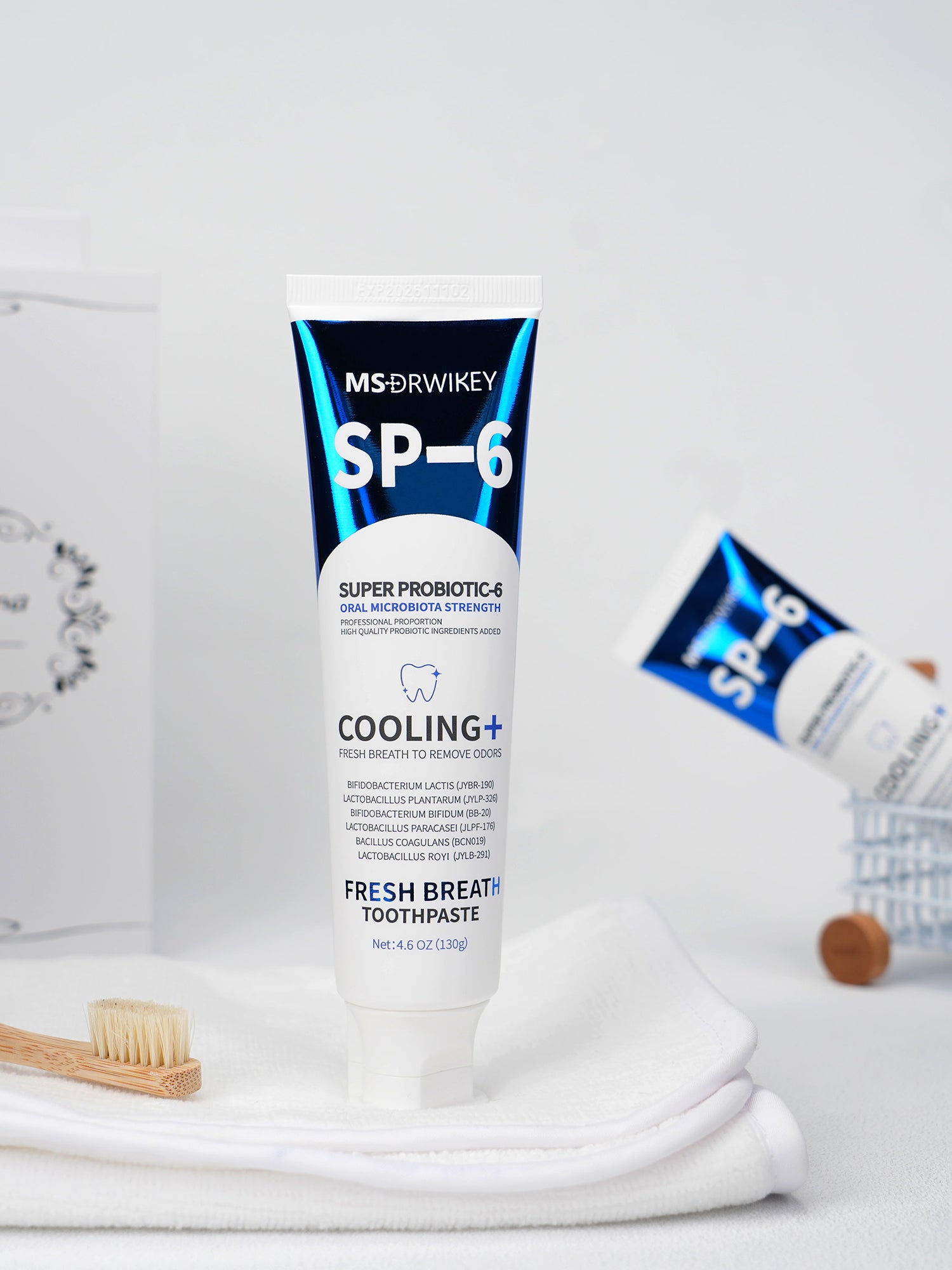 MSDRWIKEY Cooling Fresh Breath Toothpaste – Instant Refresh, Long-Lasting Freshness!