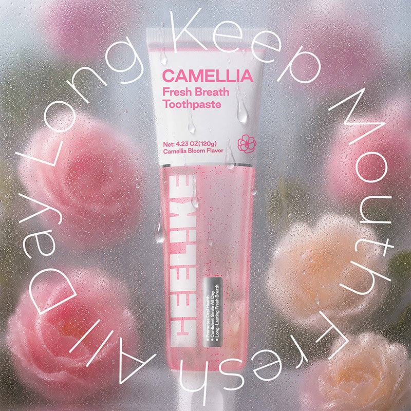 CEELIKE Camellia Toothpaste – Gentle Gel Formula, 120g