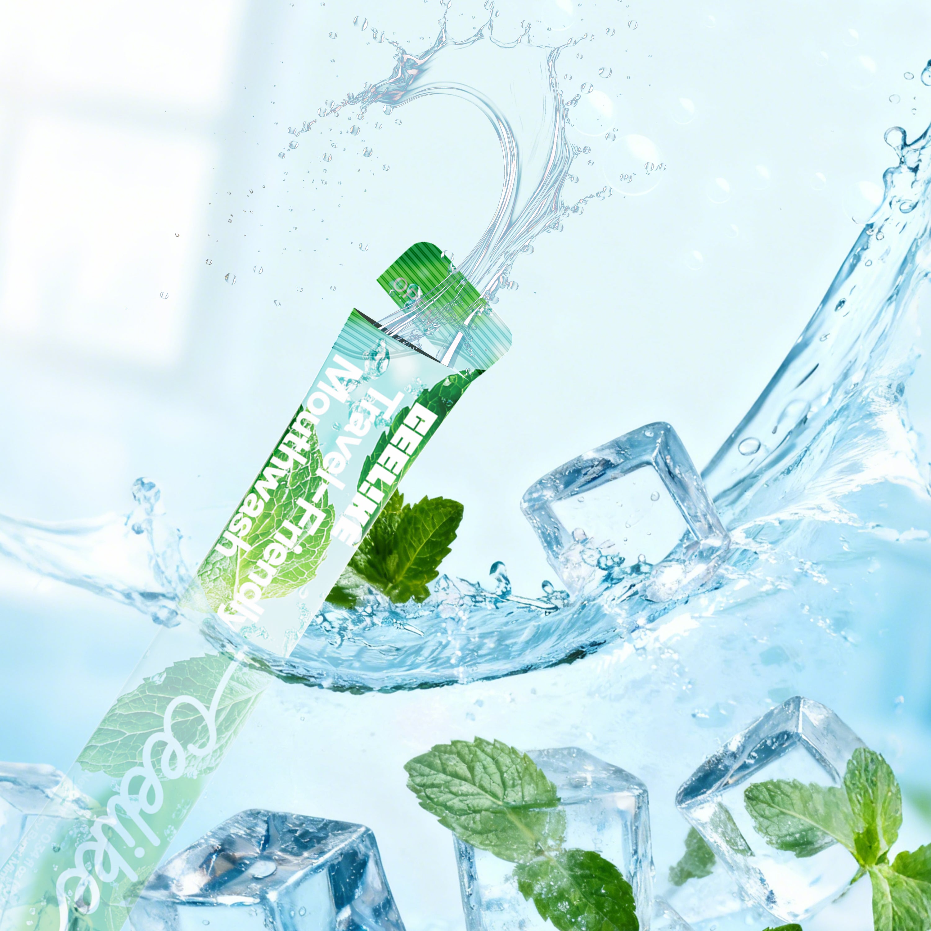 CEELIKE Ice Mint Portable Mouthwash — Instant Freshness, Anytime, Anywhere