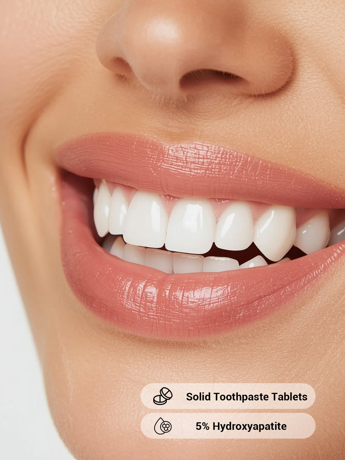 MSDRWIKEY 5% Hydroxyapatite Solid Toothpaste Tablets