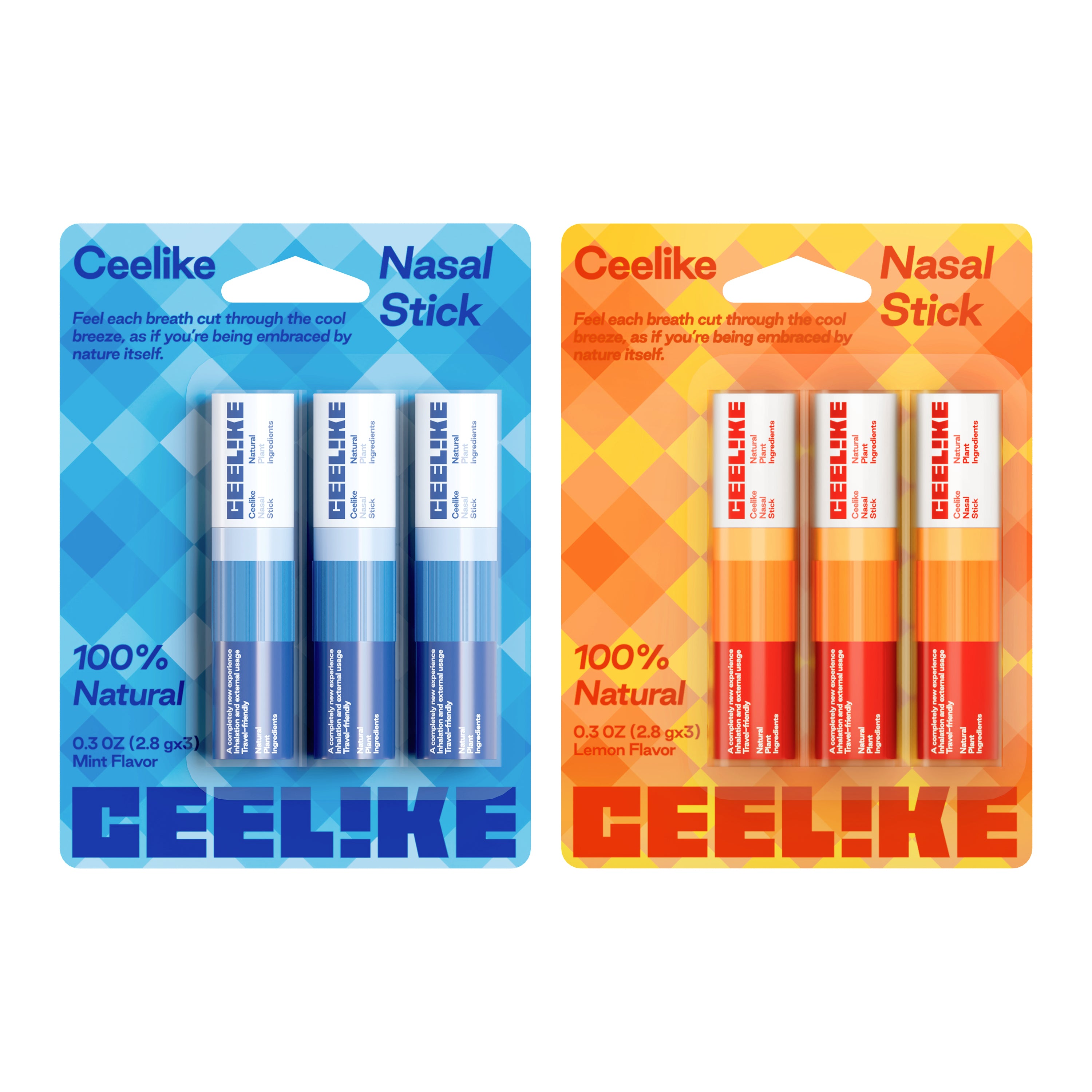 CEELIKE Nasal Stick – Instant Freshness, Anytime, Anywhere