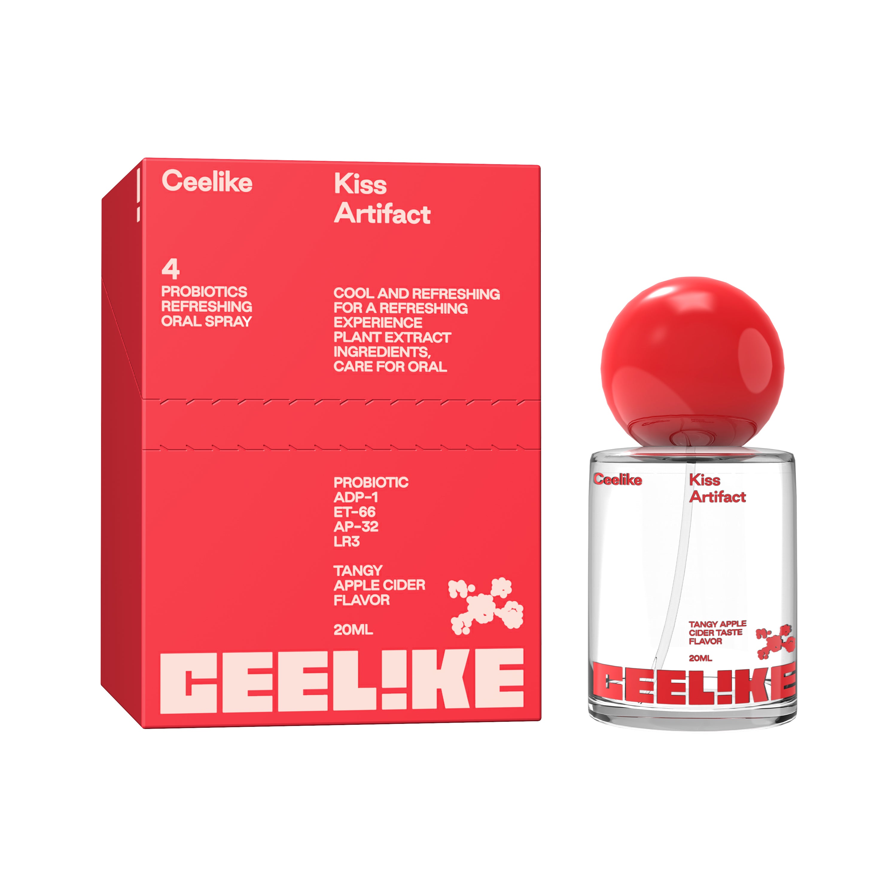 CEELIKE — Apple Cider Vinegar Probiotic Mist 20ml. Fresh. Tangy. Zesty.