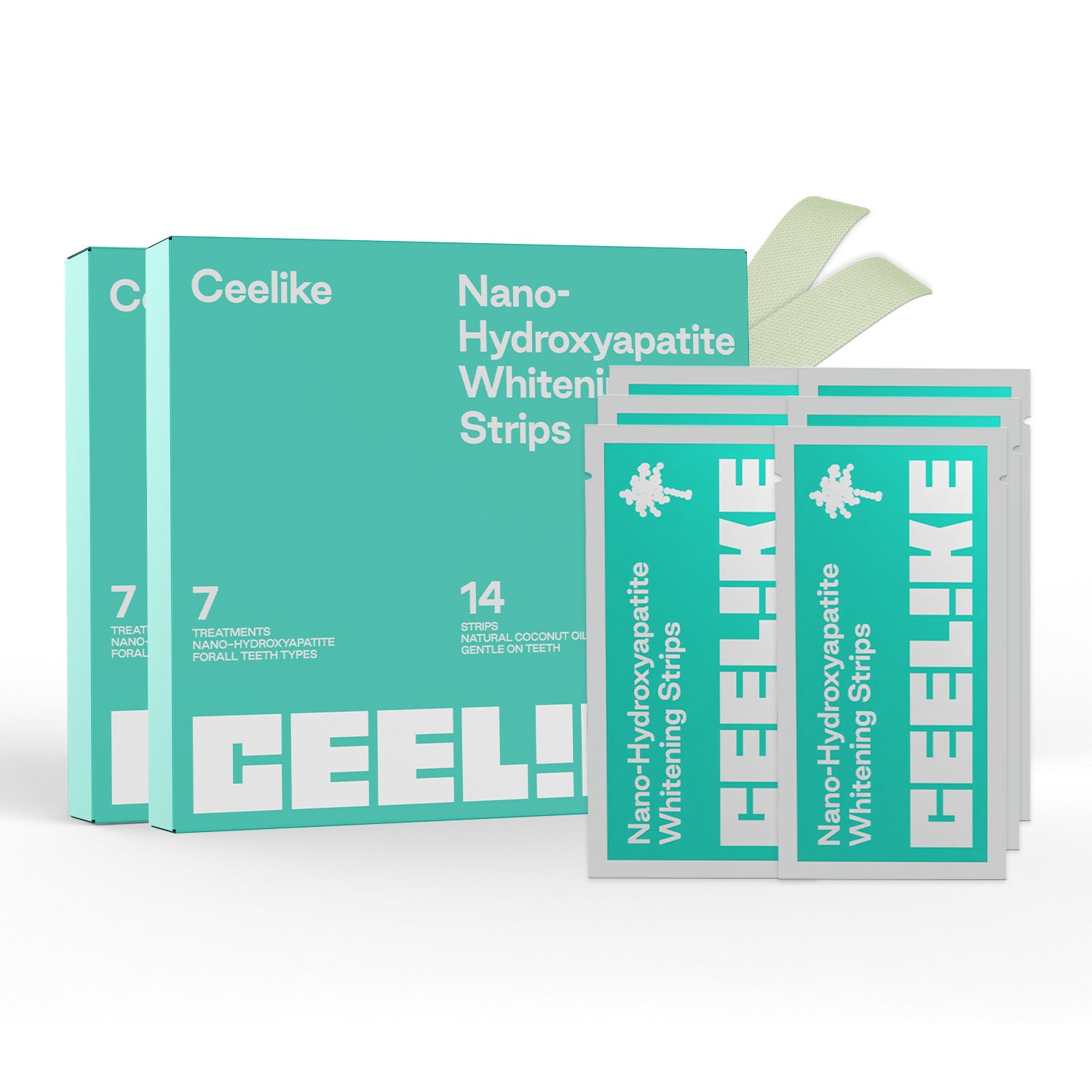 CEELIKE Professional Teeth Whitening Strips – Fast, Long-Lasting Brightness for a Confident Smile