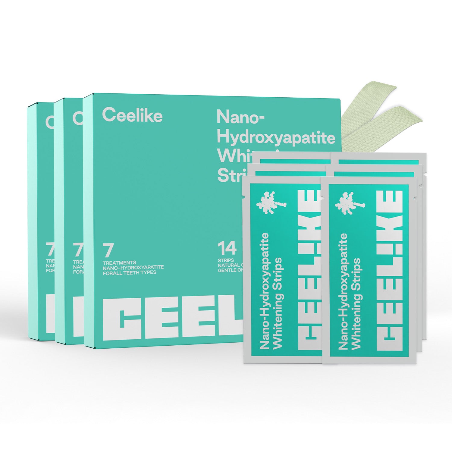 CEELIKE Professional Teeth Whitening Strips – Fast, Long-Lasting Brightness for a Confident Smile