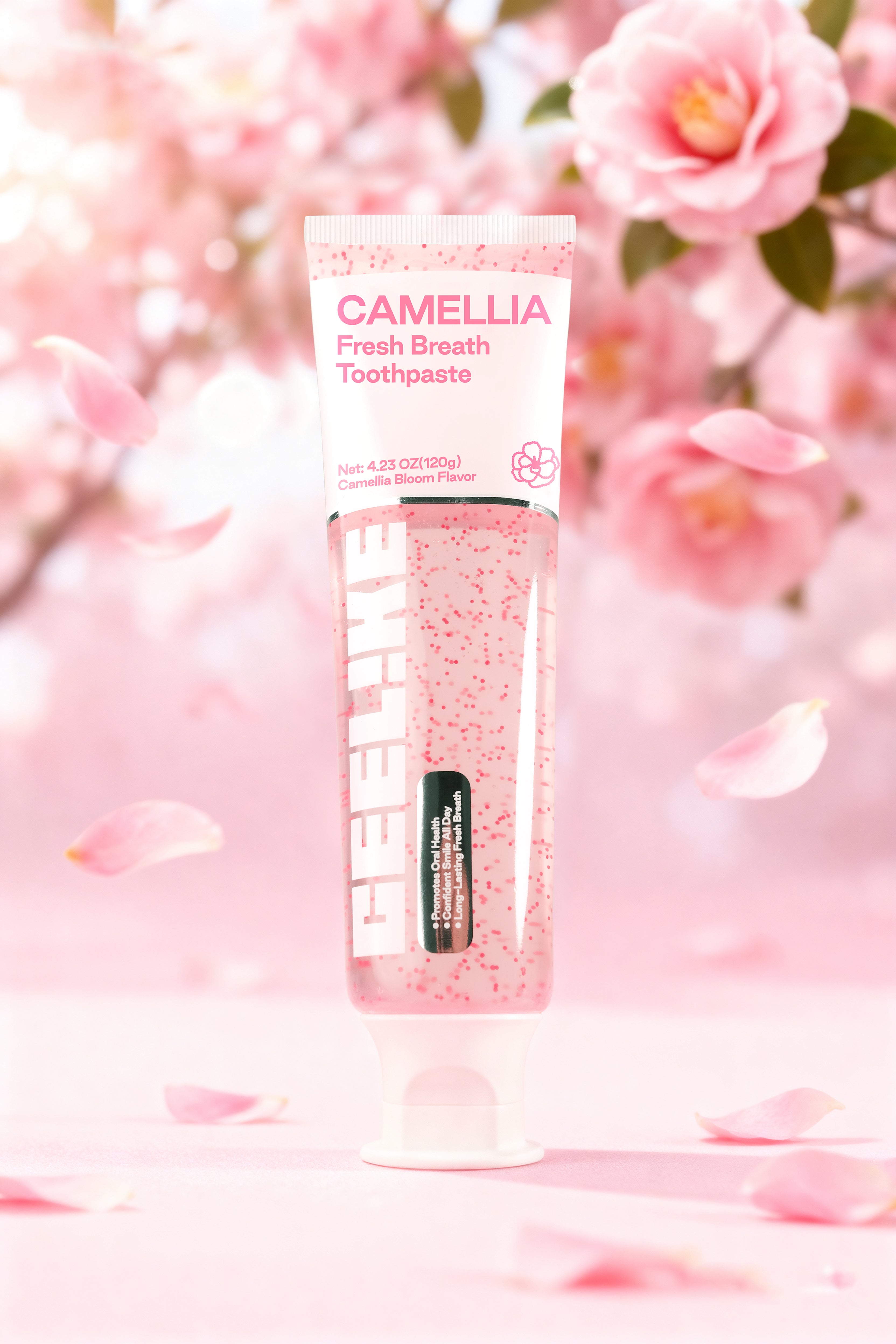 CEELIKE Camellia Fresh Breath Toothpaste – Gentle Clean, Lasting Freshness