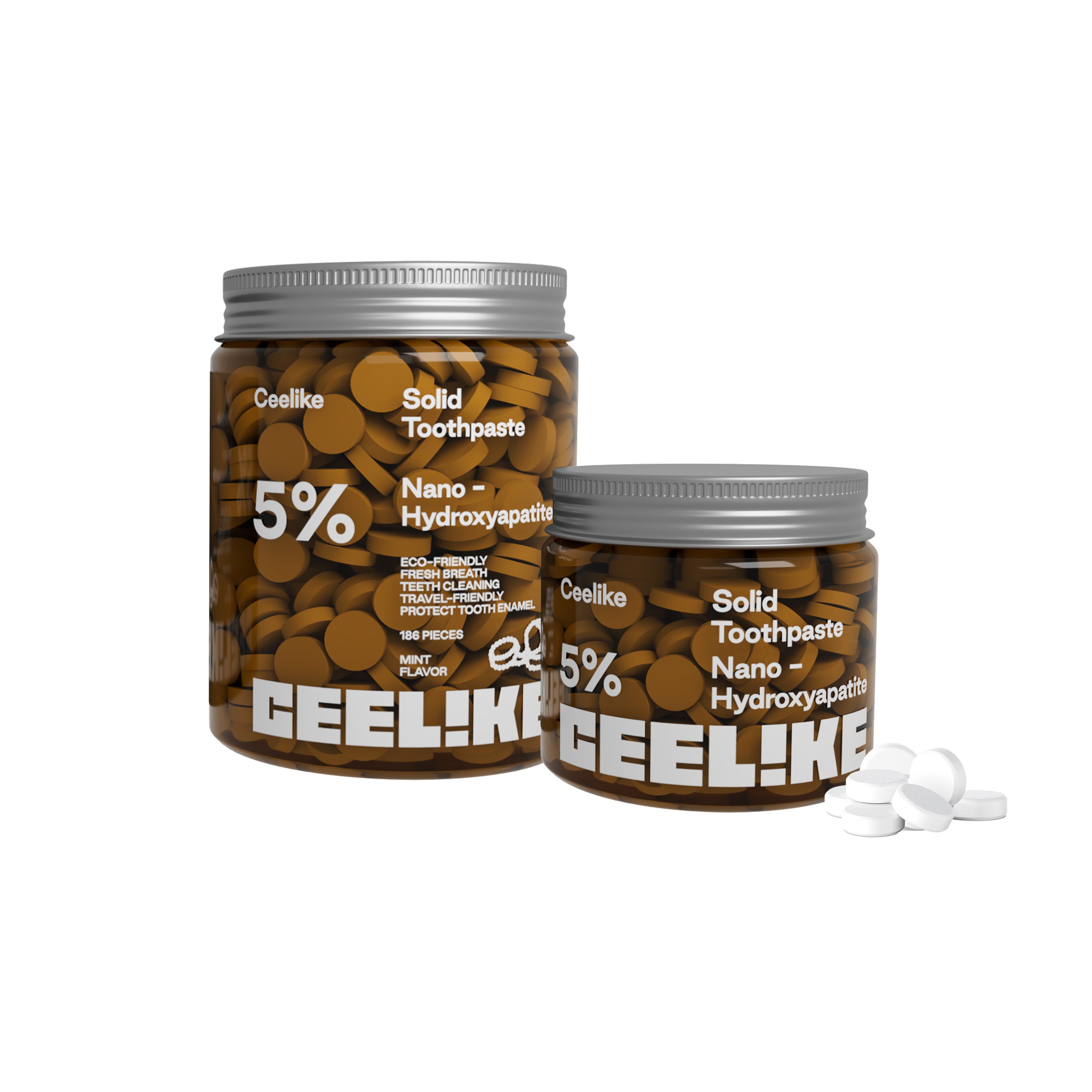 CEELIKE Solid Toothpaste — Advanced Enamel Care & Natural Whitening