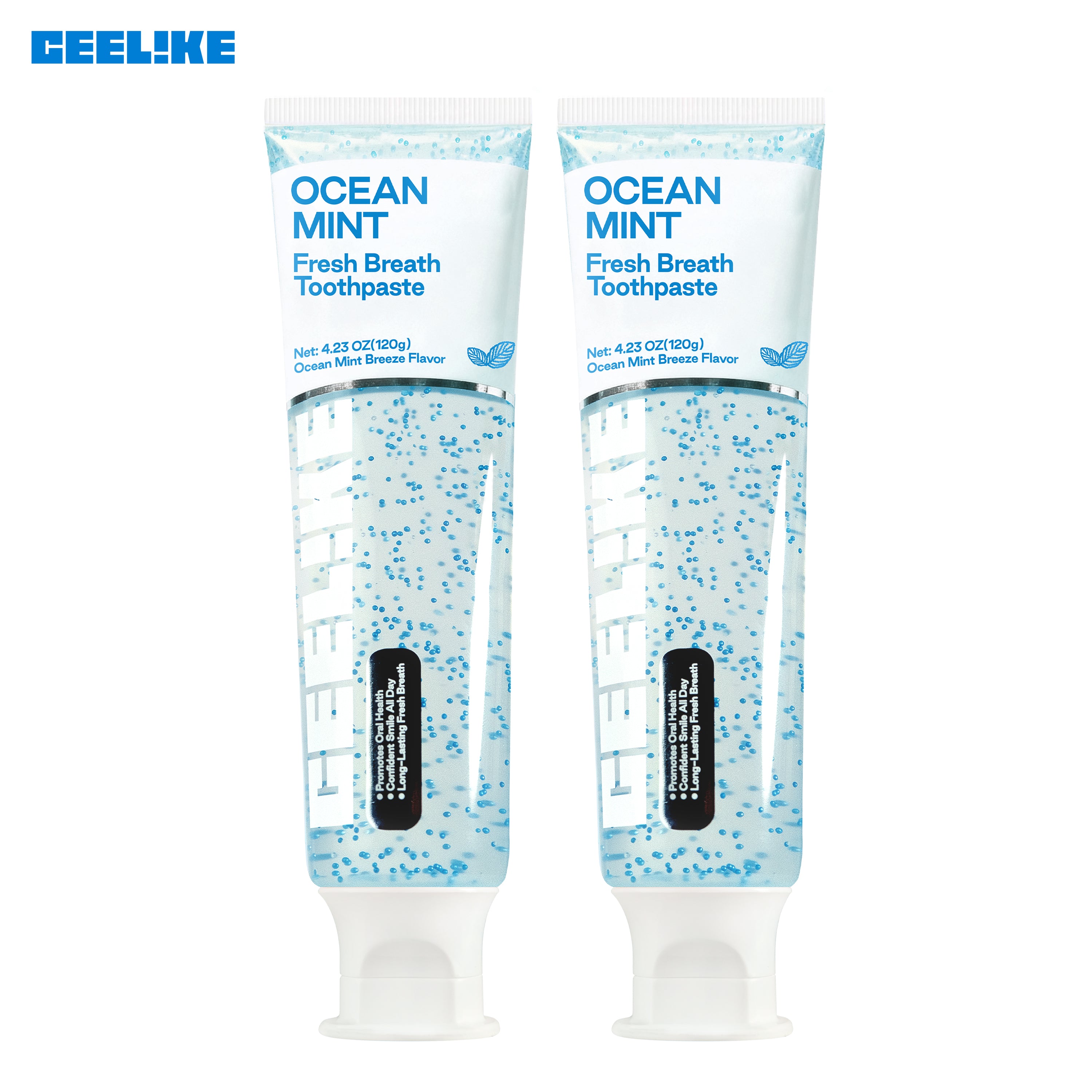CEELIKE Ocean Mint Fresh Breath Toothpaste – Clean, Cool & Refreshing 120g