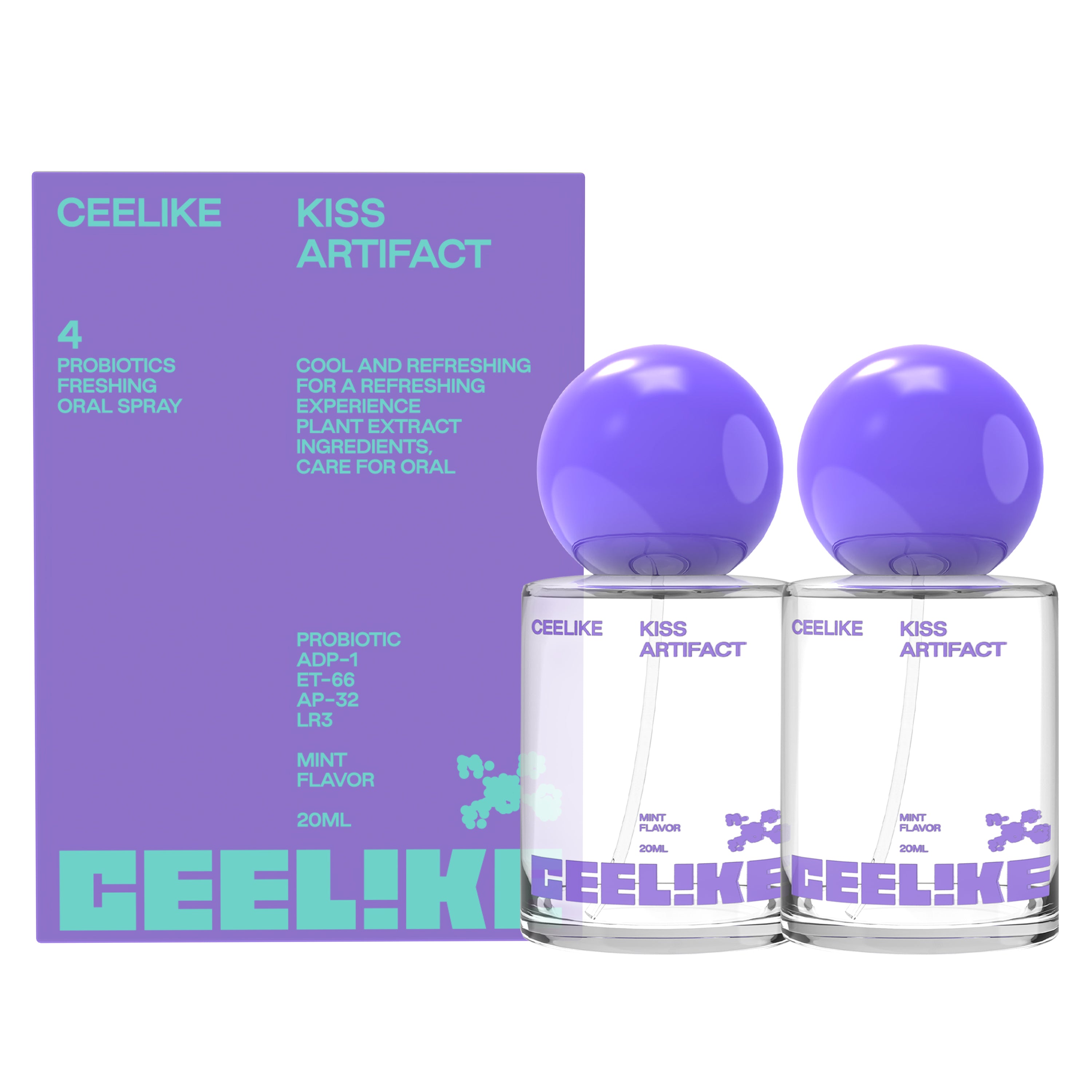 CEELIKE Probiotic Oral Spray – 20ml Long-Lasting Fresh Breath