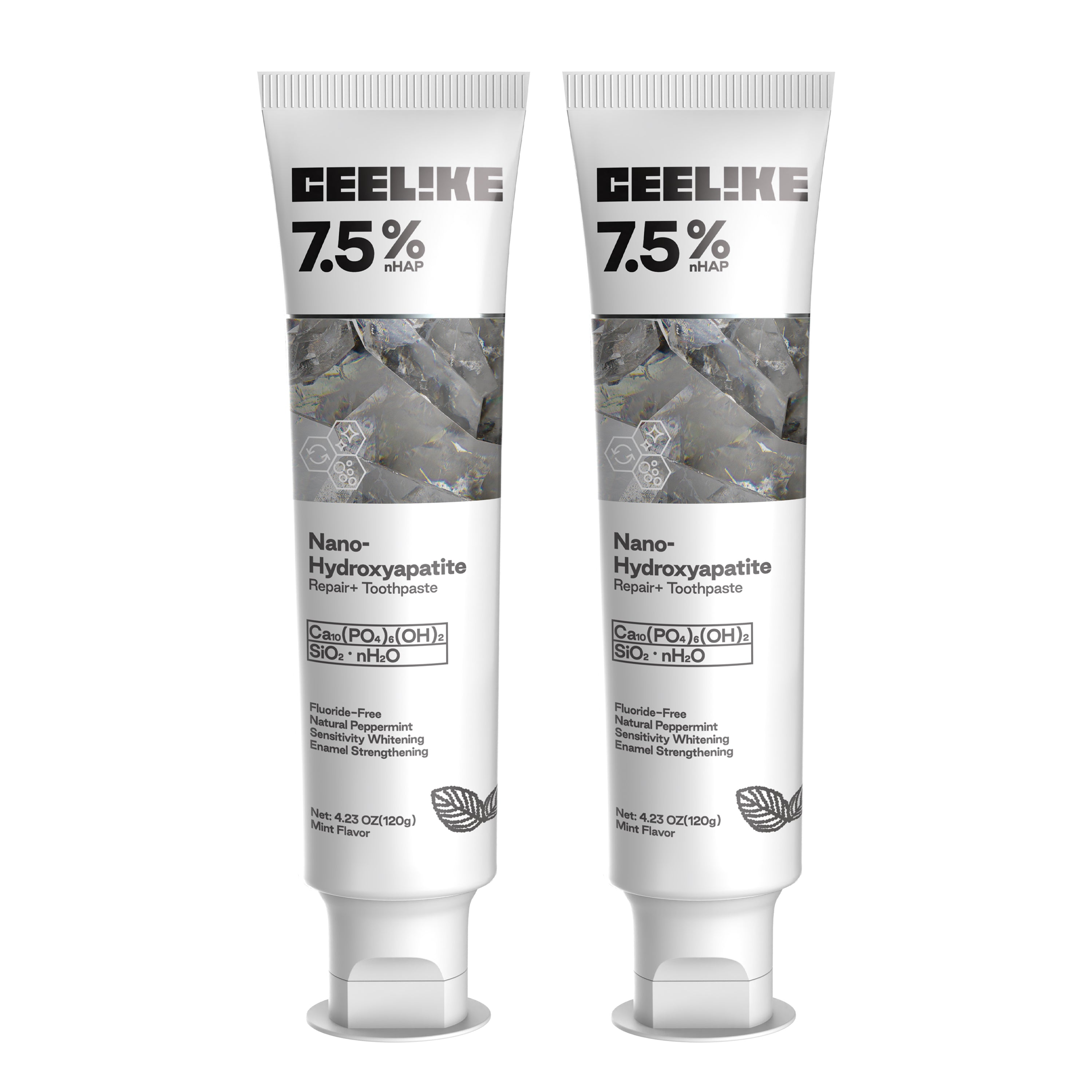 CEELIKE Hydroxyapatite Toothpaste, Repair and Protect Toothpaste, 4.23oz