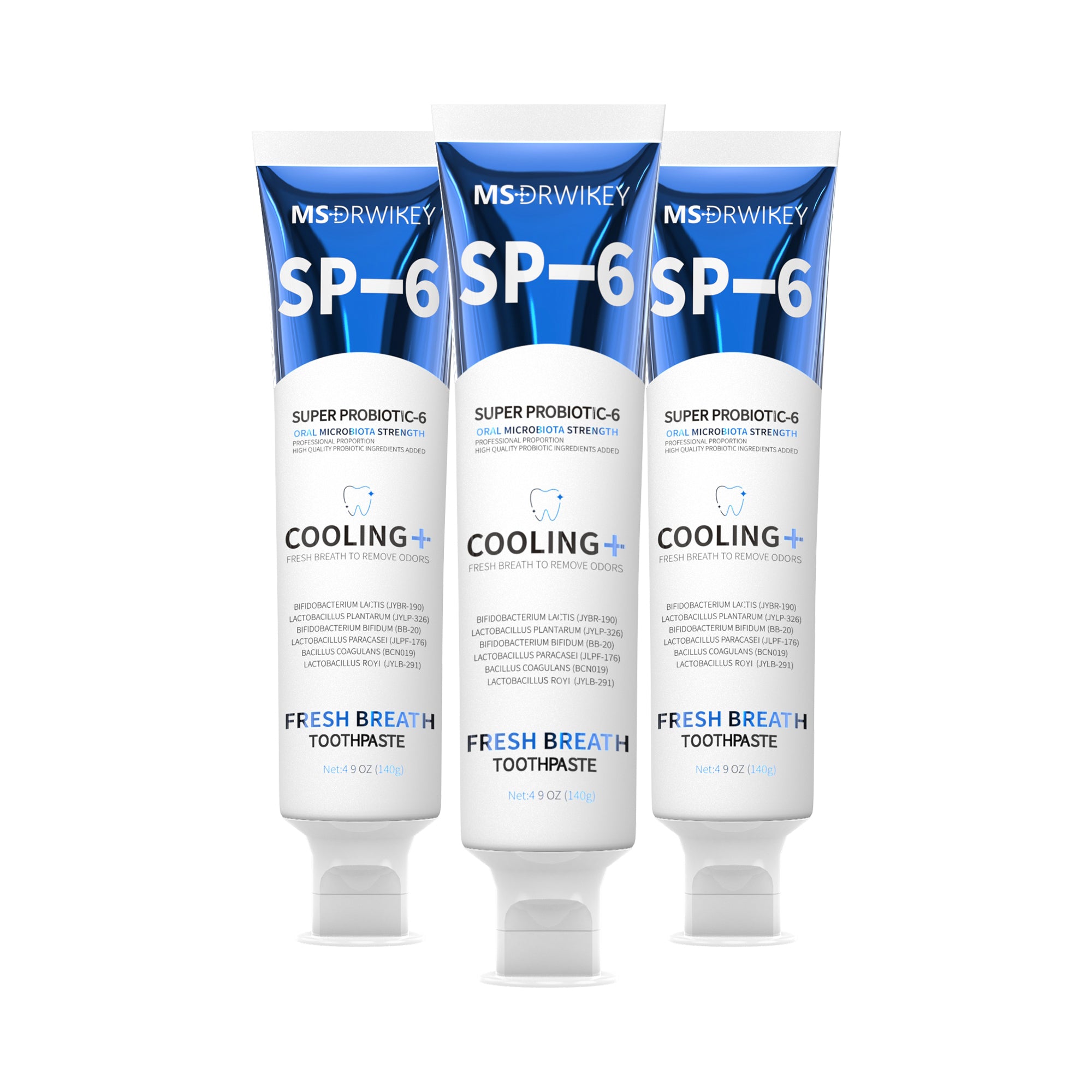 MSDRWIKEY Cooling Fresh Breath Toothpaste – Instant Refresh, Long-Lasting Freshness!