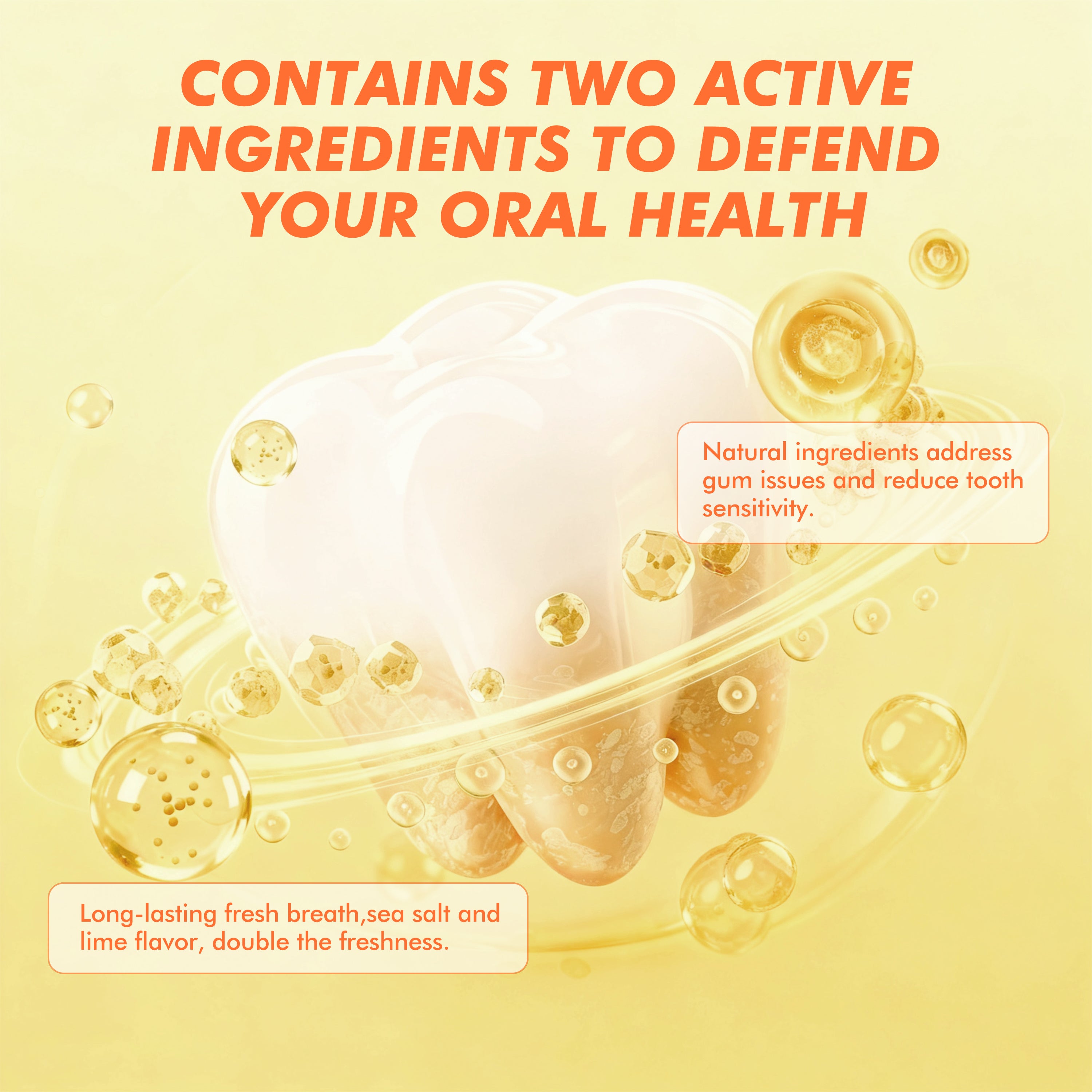 CEELIKE Pineapple Passion Toothpaste –Fresh Breath, 120g