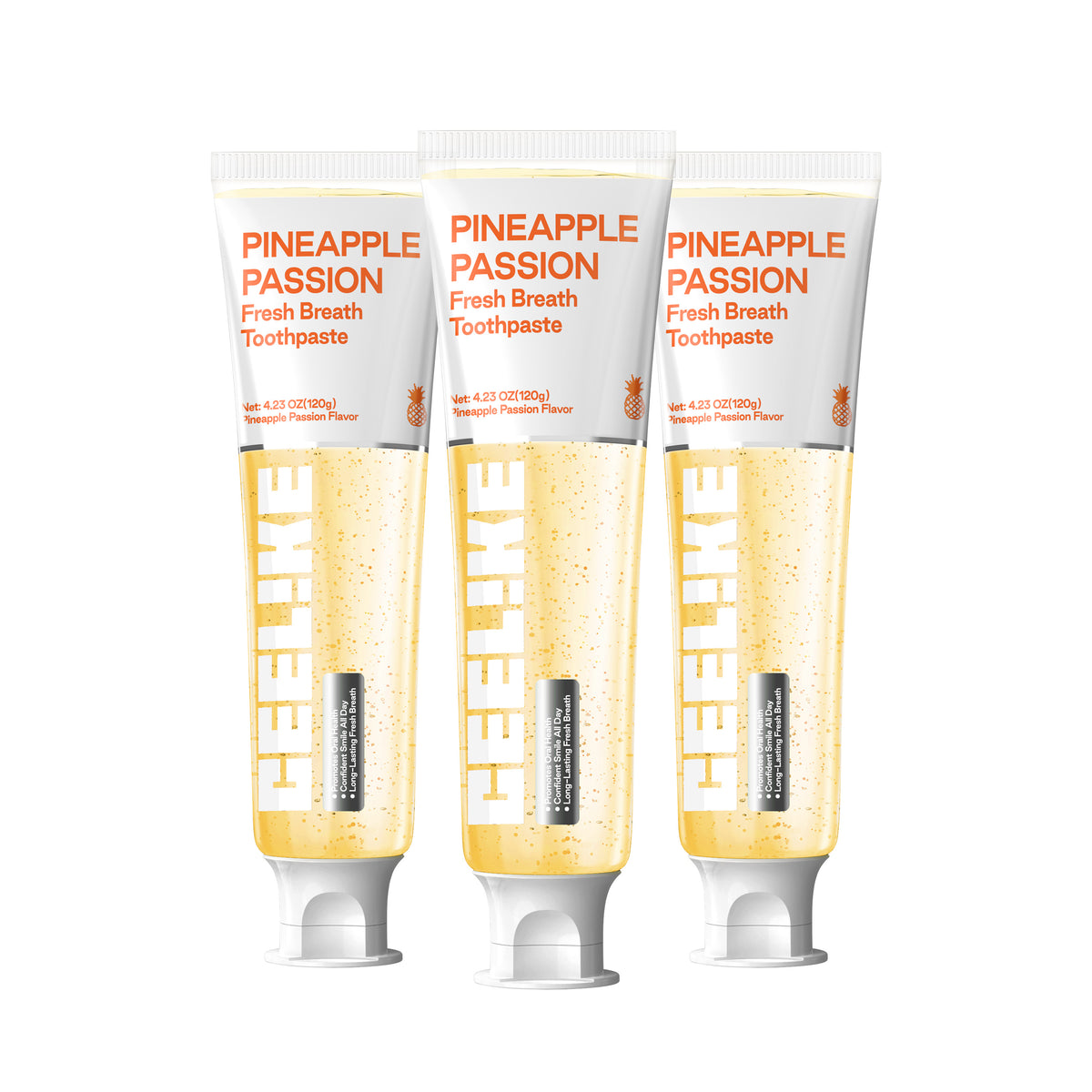 CEELIKE Pineapple Passion Toothpaste – Tropical Fruit Flavor, 120g