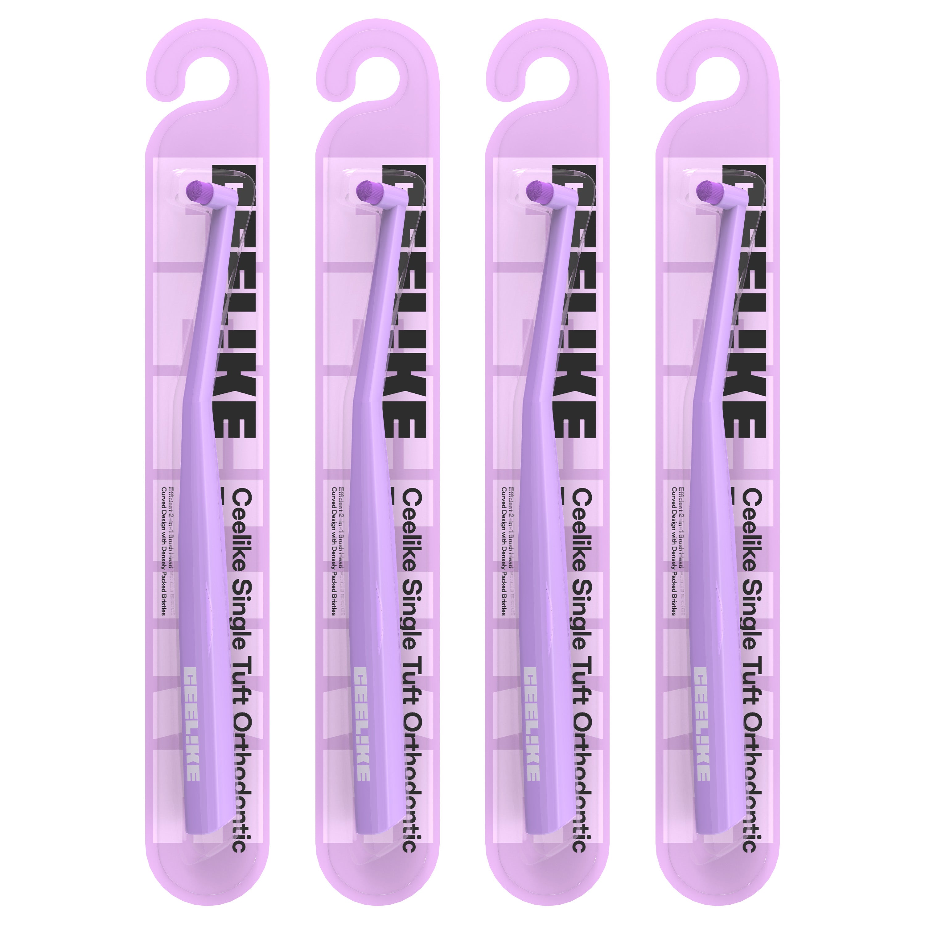 CEELIKE End Tuft Toothbrush – Orthodontic & Braces Care Toothbrush