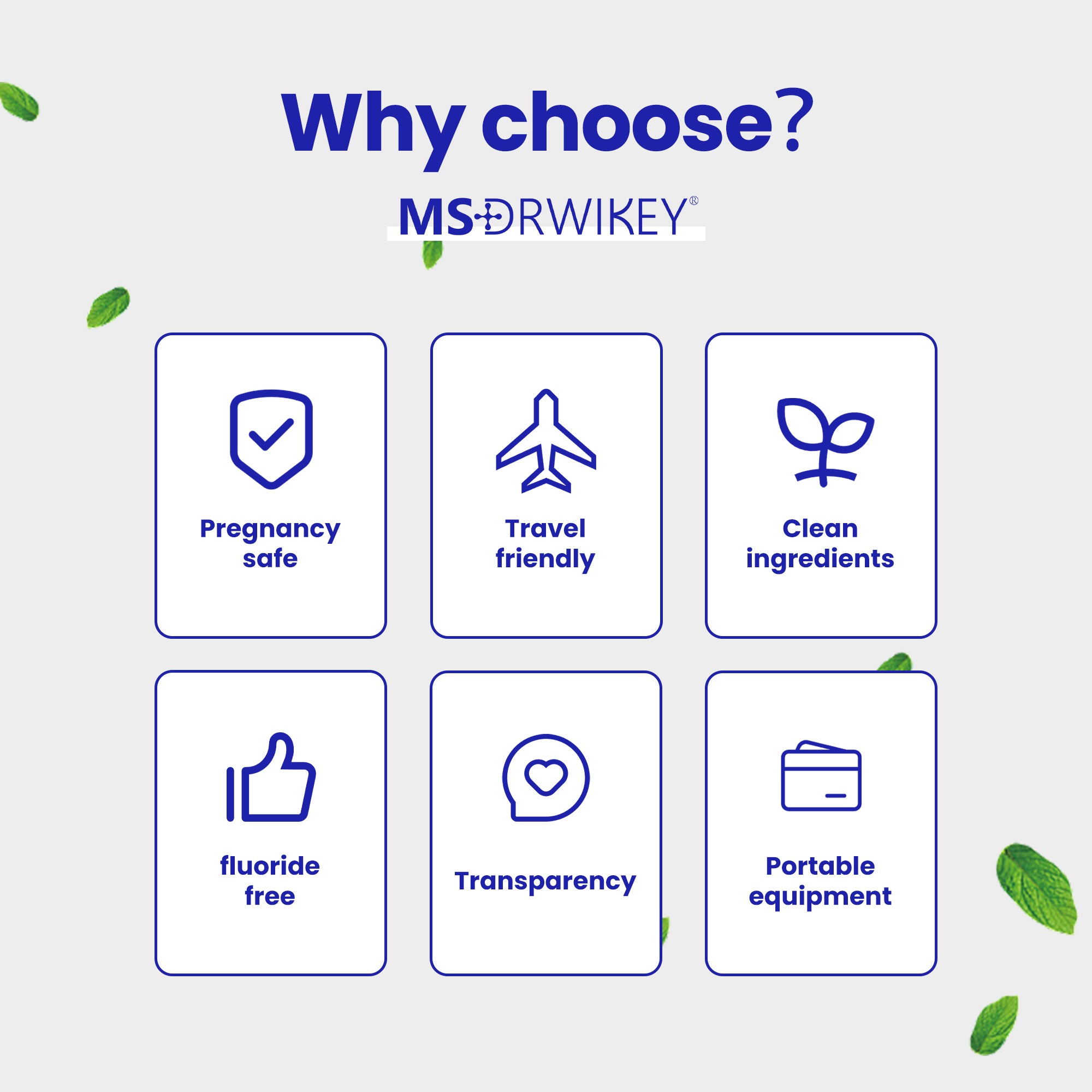 MSDRWIKEY 5% Hydroxyapatite Solid Toothpaste Tablets