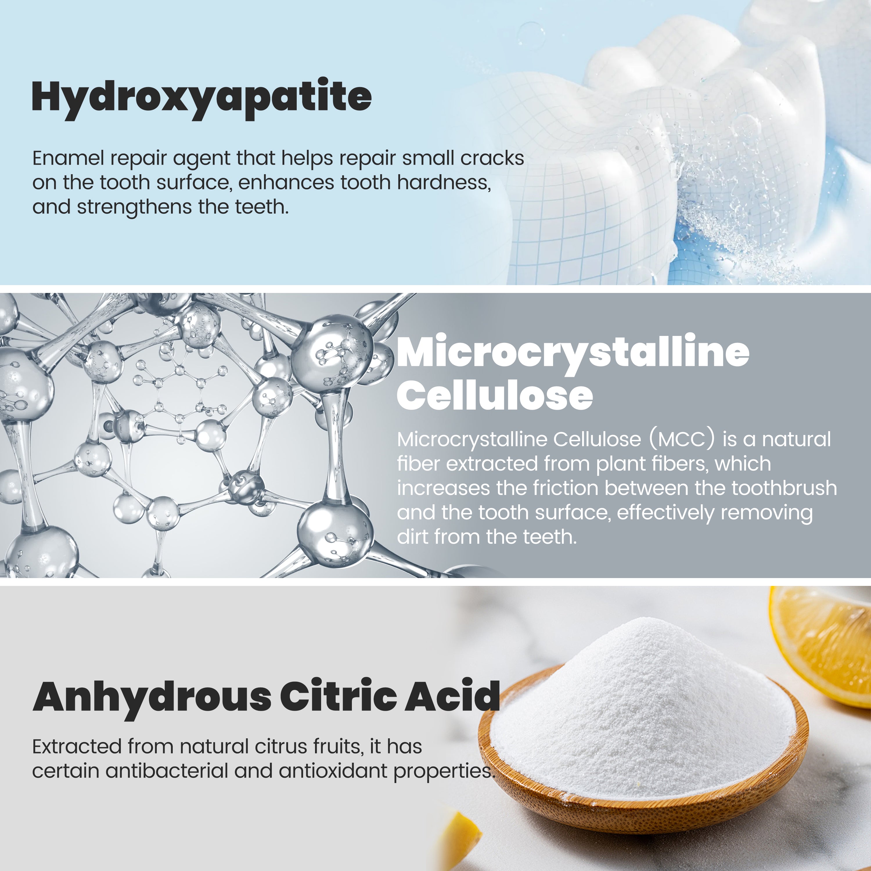 CEELIKE Solid Toothpaste — Advanced Enamel Care & Natural Whitening