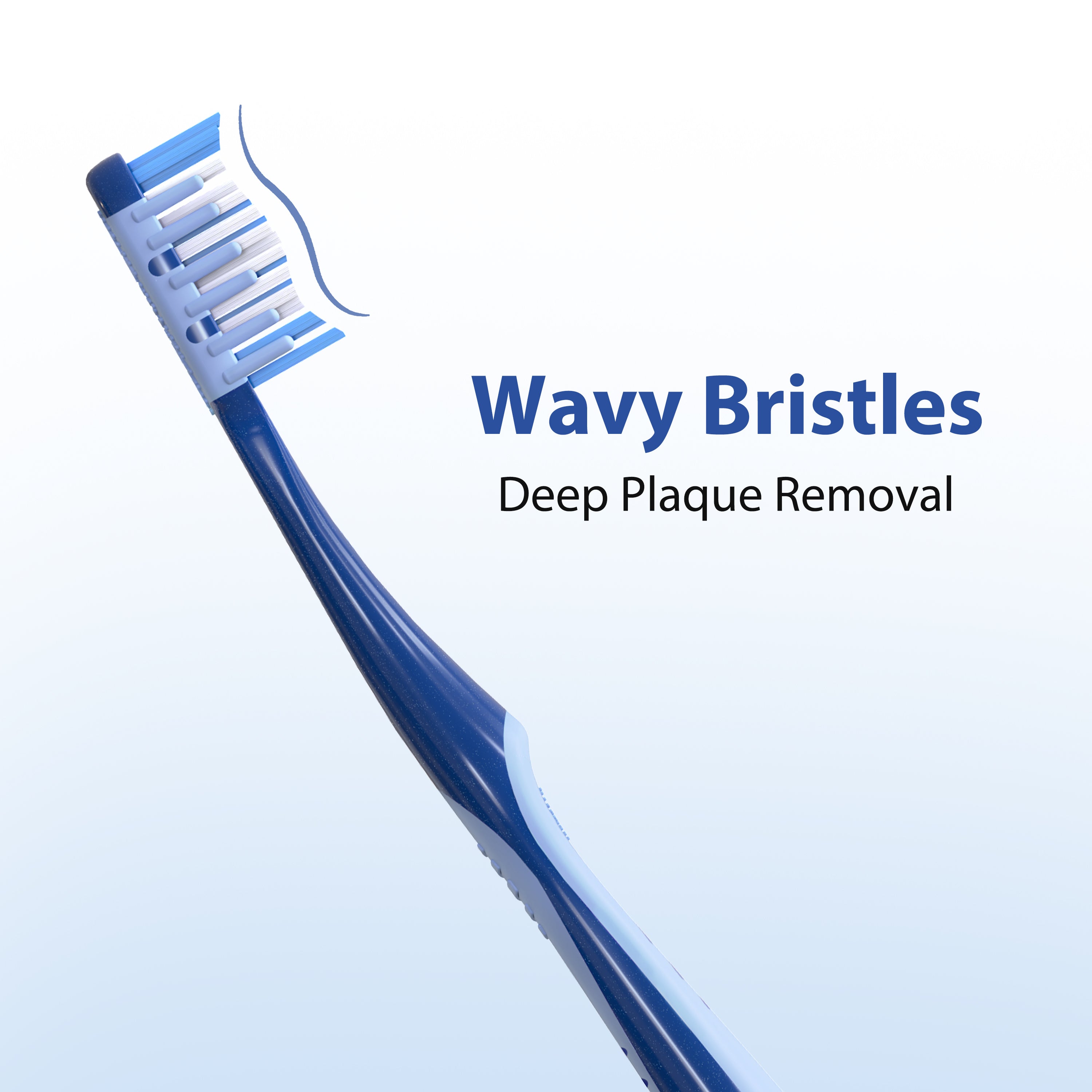 CEELIKE Soft Cross Bristle Toothbrush-Comfortable Daily Care