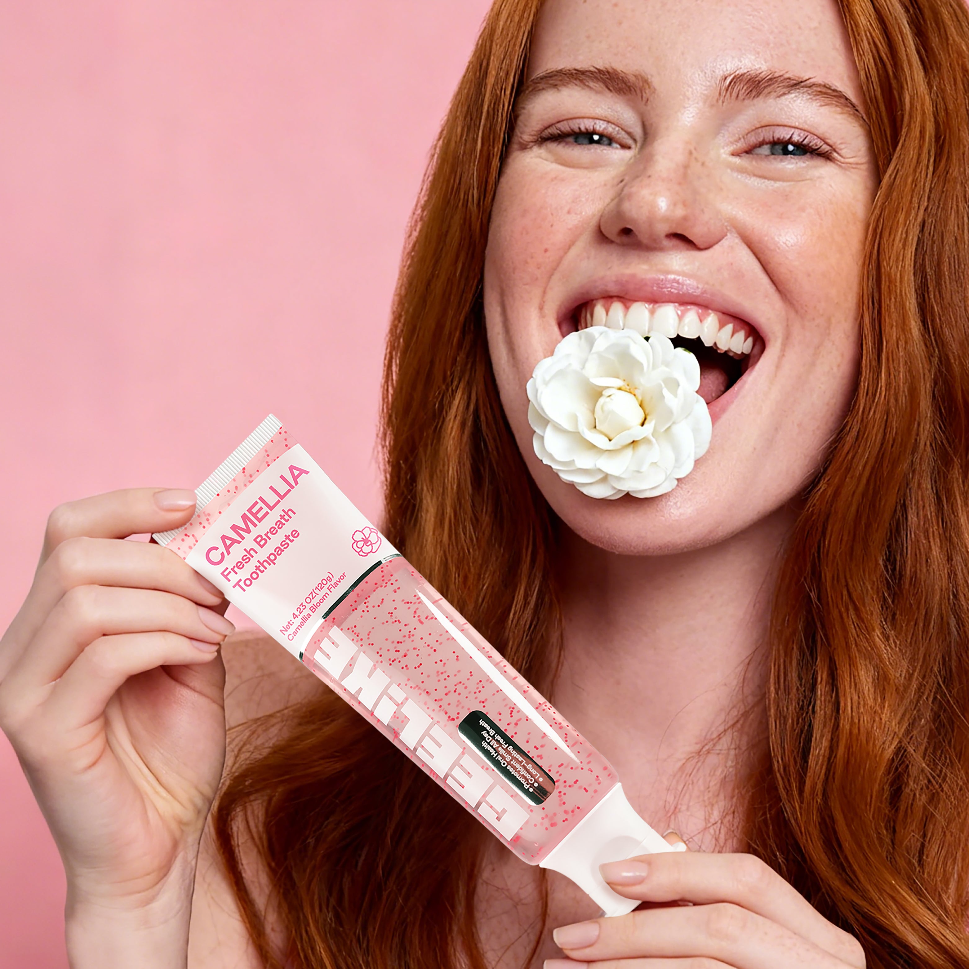 CEELIKE Camellia Fresh Breath Toothpaste – Gentle Clean, Lasting Freshness