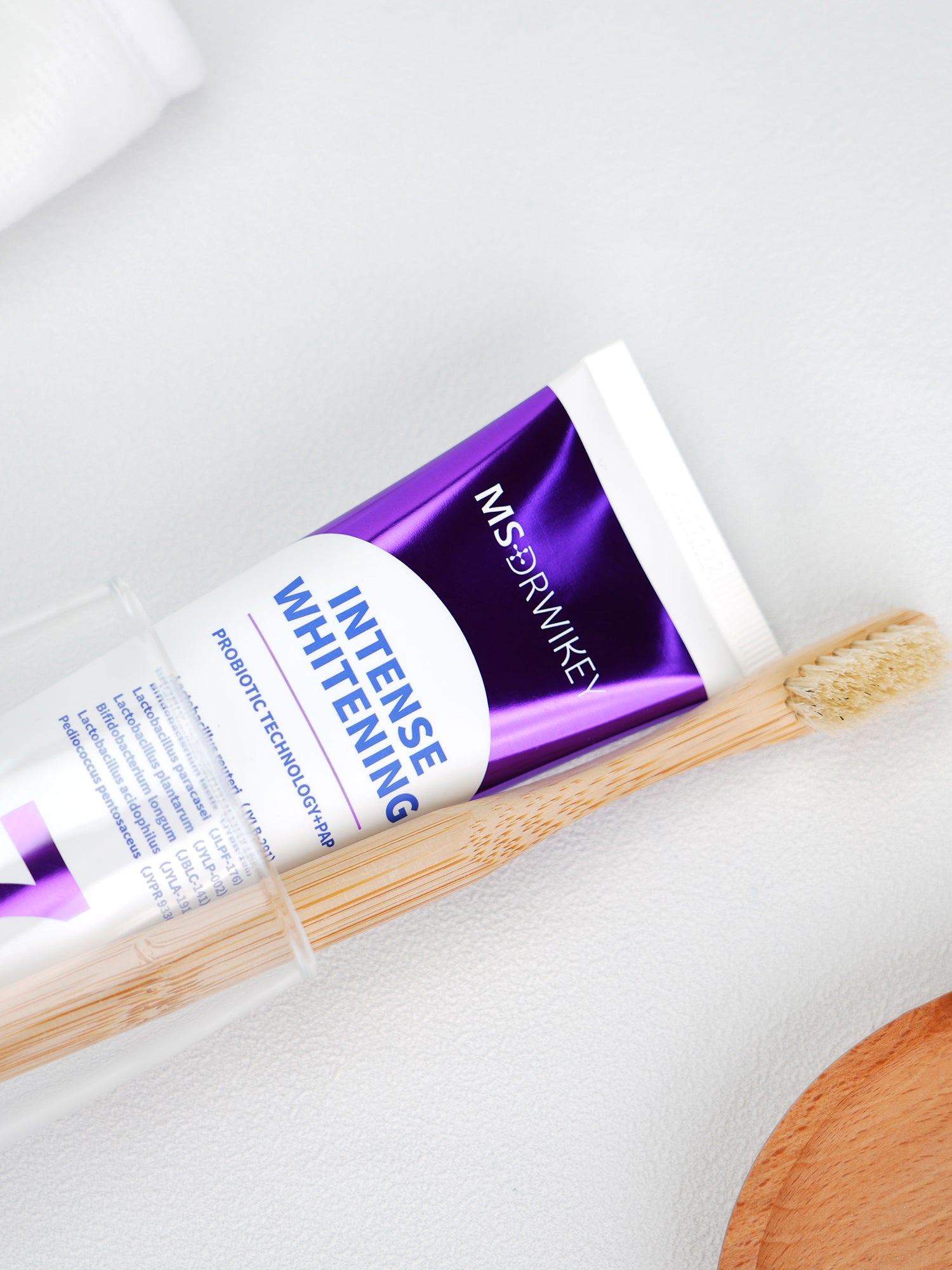 MSDRWIKEY 7 Pro Purple Whitening Toothpaste - Deep whitening, strong cleaning, confident smile, shining every day