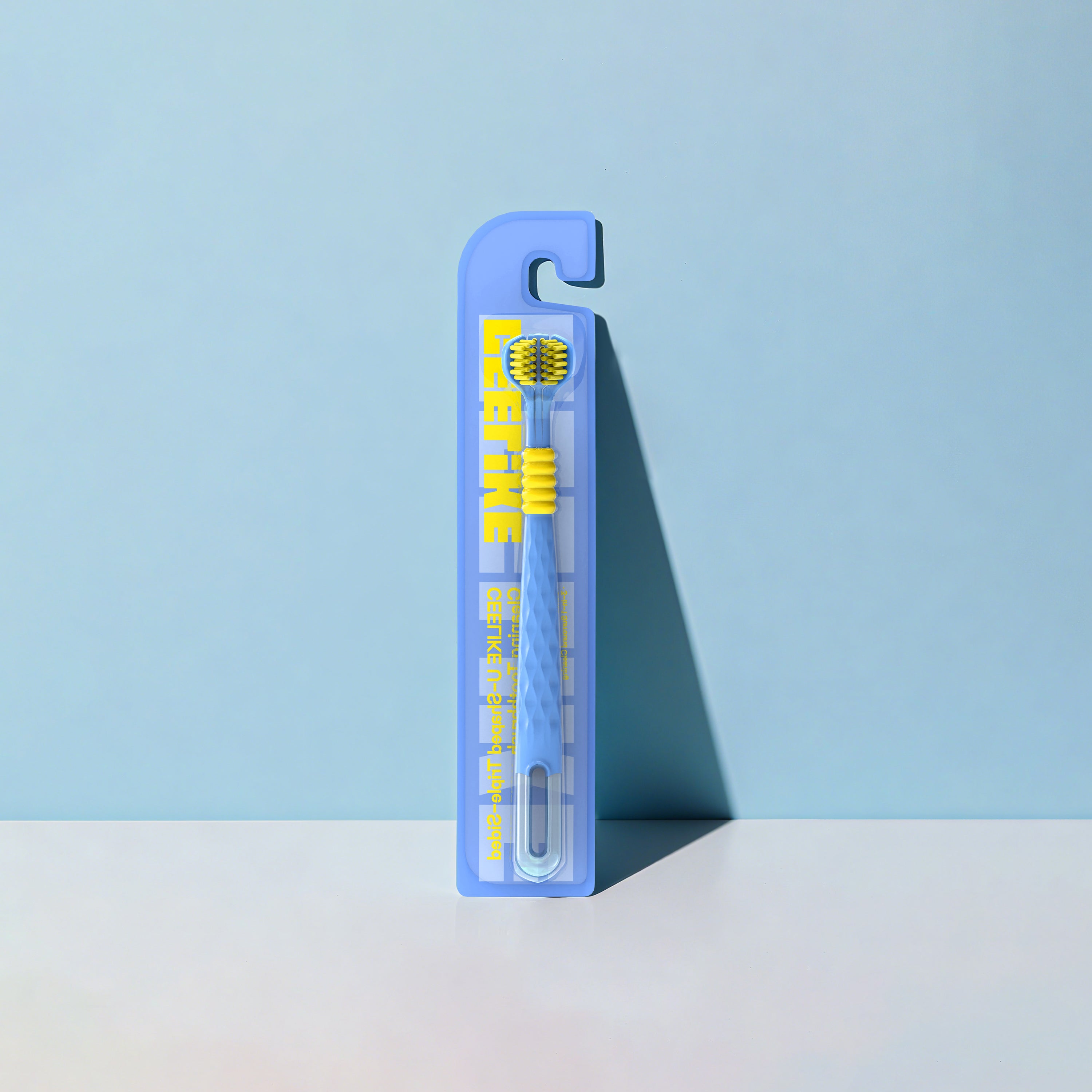 CEELIKE 3-Sided Soft Bristle Toothbrush – Complete Care