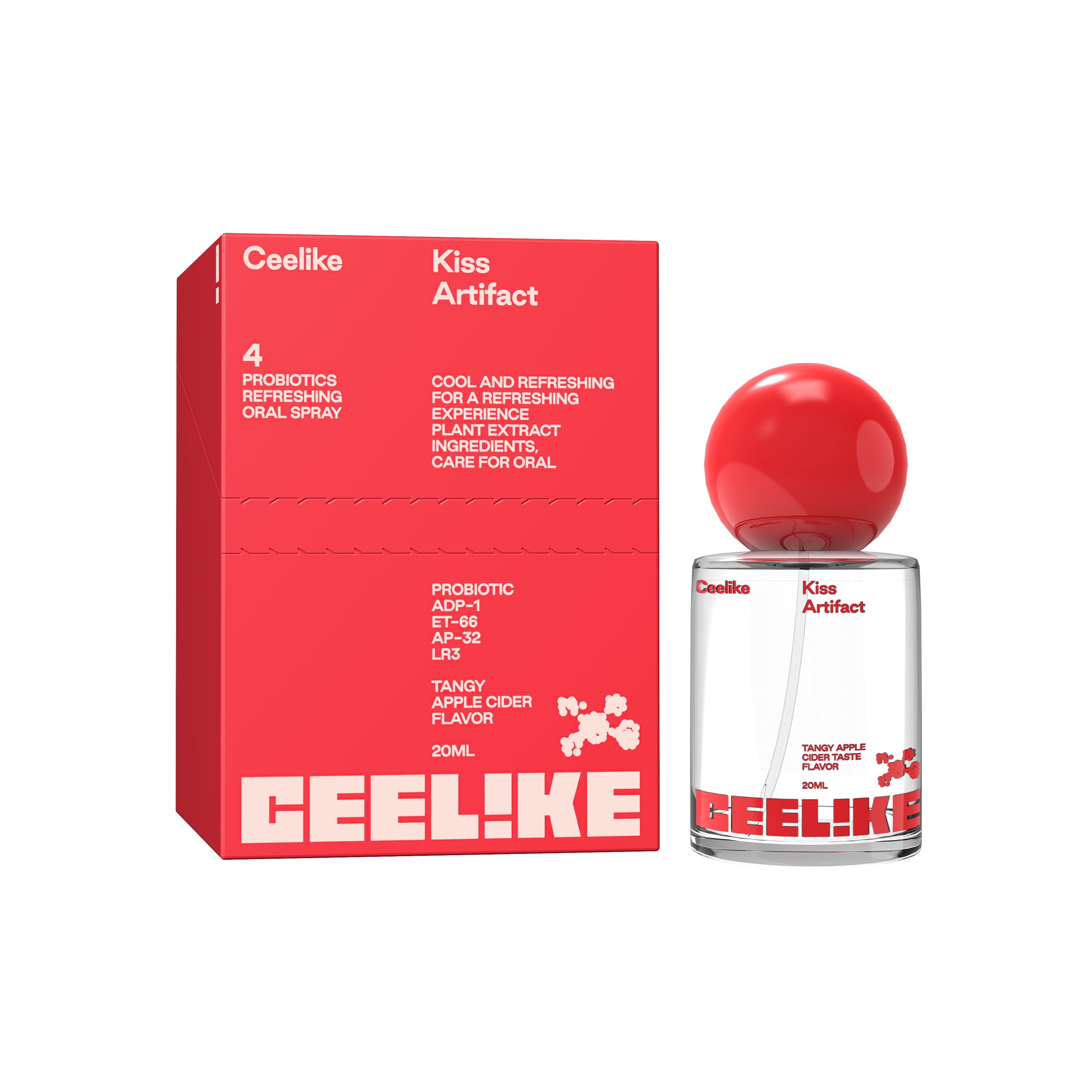 CEELIKE — Apple Cider Vinegar Probiotic Mist 20ml. Fresh. Tangy. Zesty.