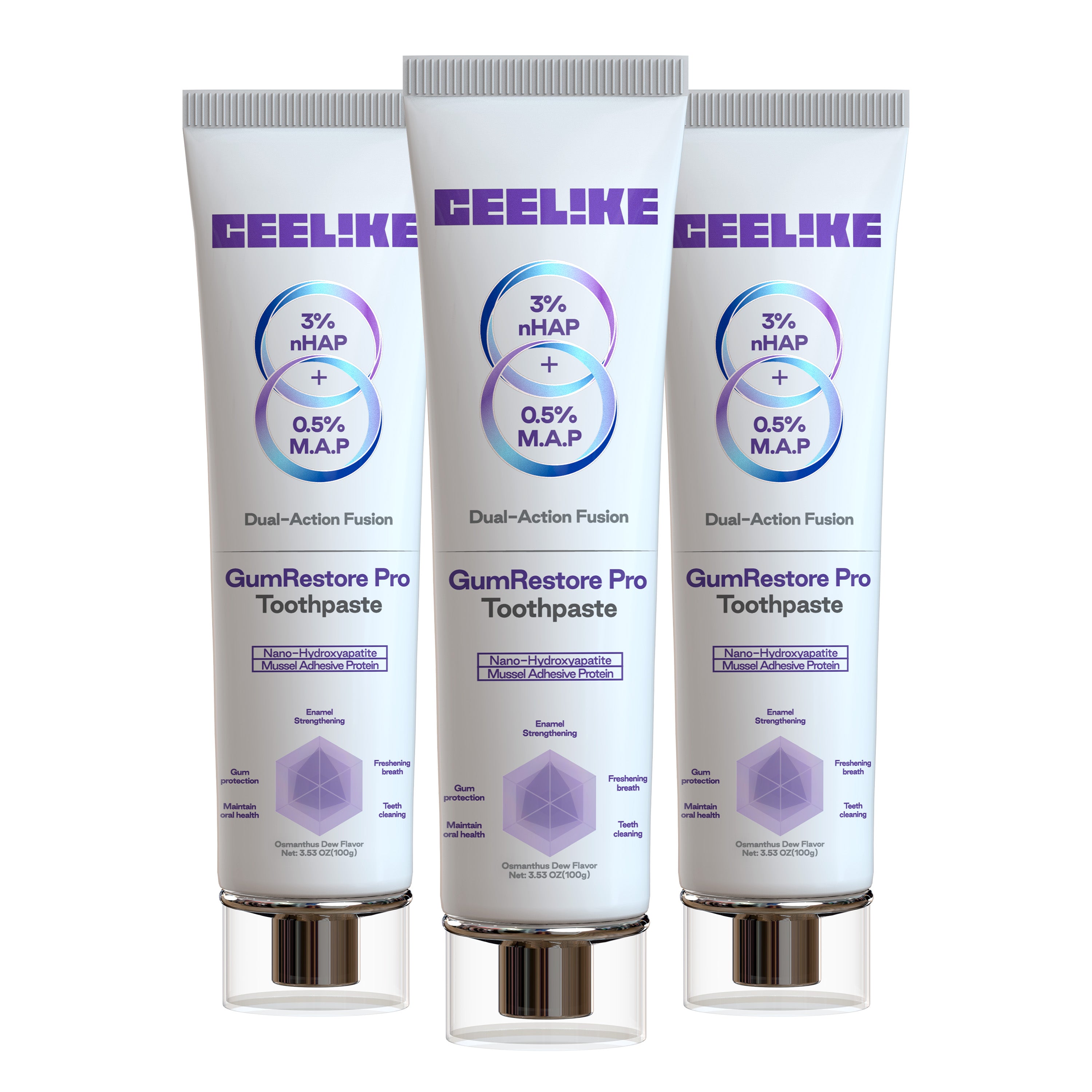 CEELIKE Advanced Gum Repair Toothpaste – Triple Protection