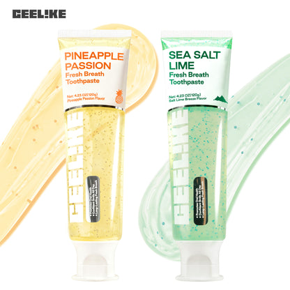 CEELIKE Fresh Toothpaste 4-Pack – Multi-Flavored Daily Freshness