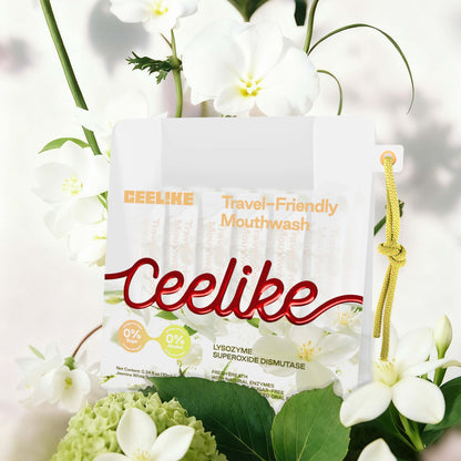 CEELIKE Jasmine White Tea Travel-Friendly Mouthwash
