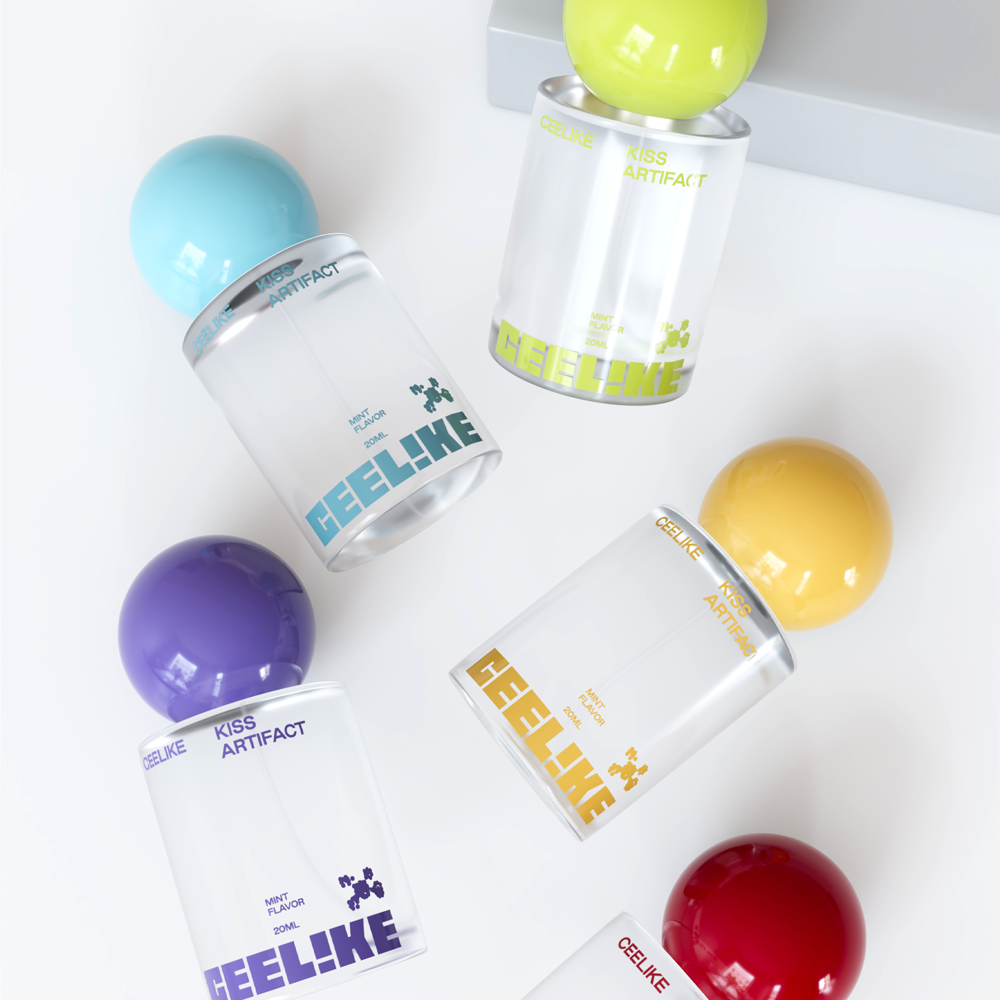 CEELIKE — Probiotic Mist Set 5×20ml. Fresh. Versatile. Confident.