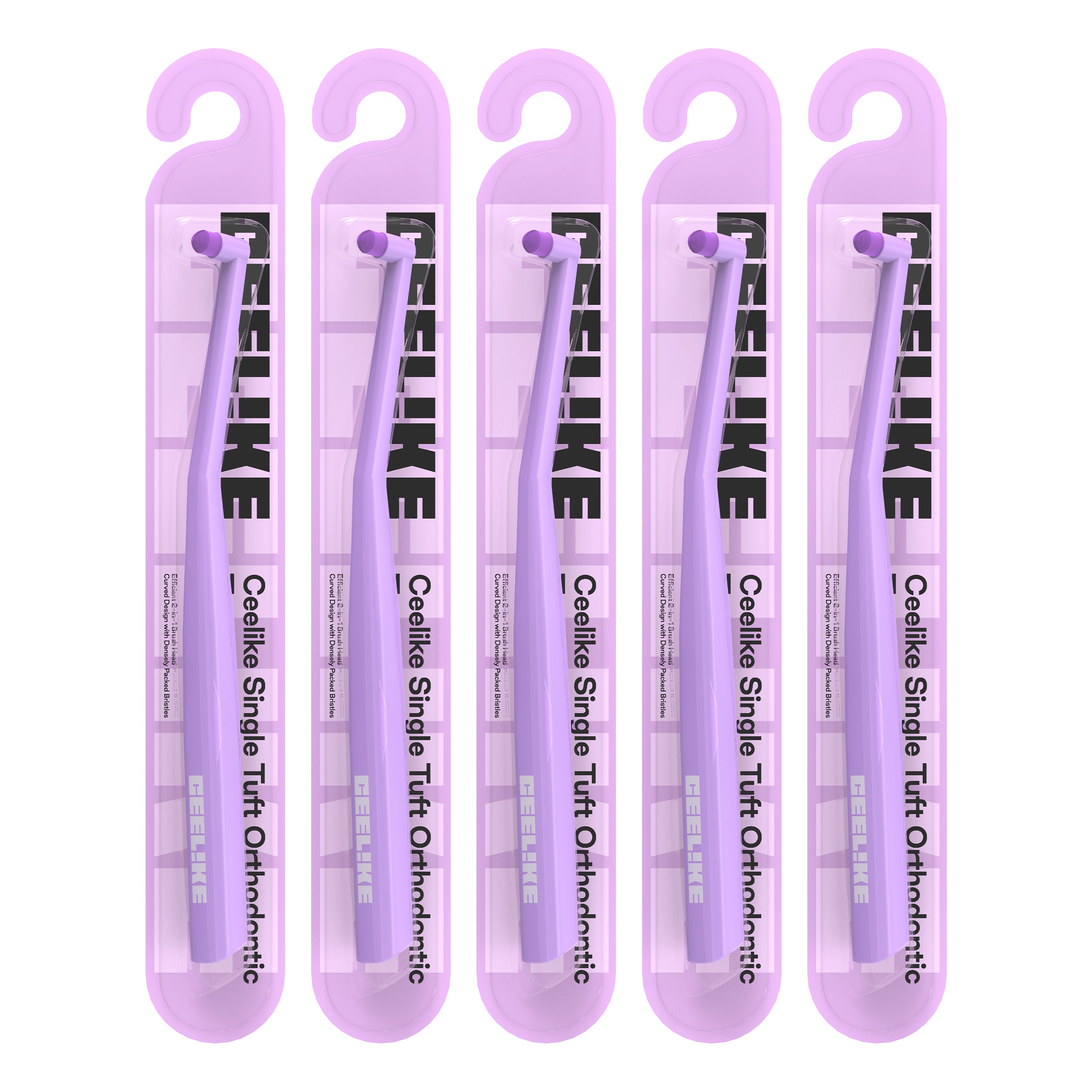 CEELIKE End Tuft Toothbrush – Orthodontic &amp; Braces Care Toothbrush