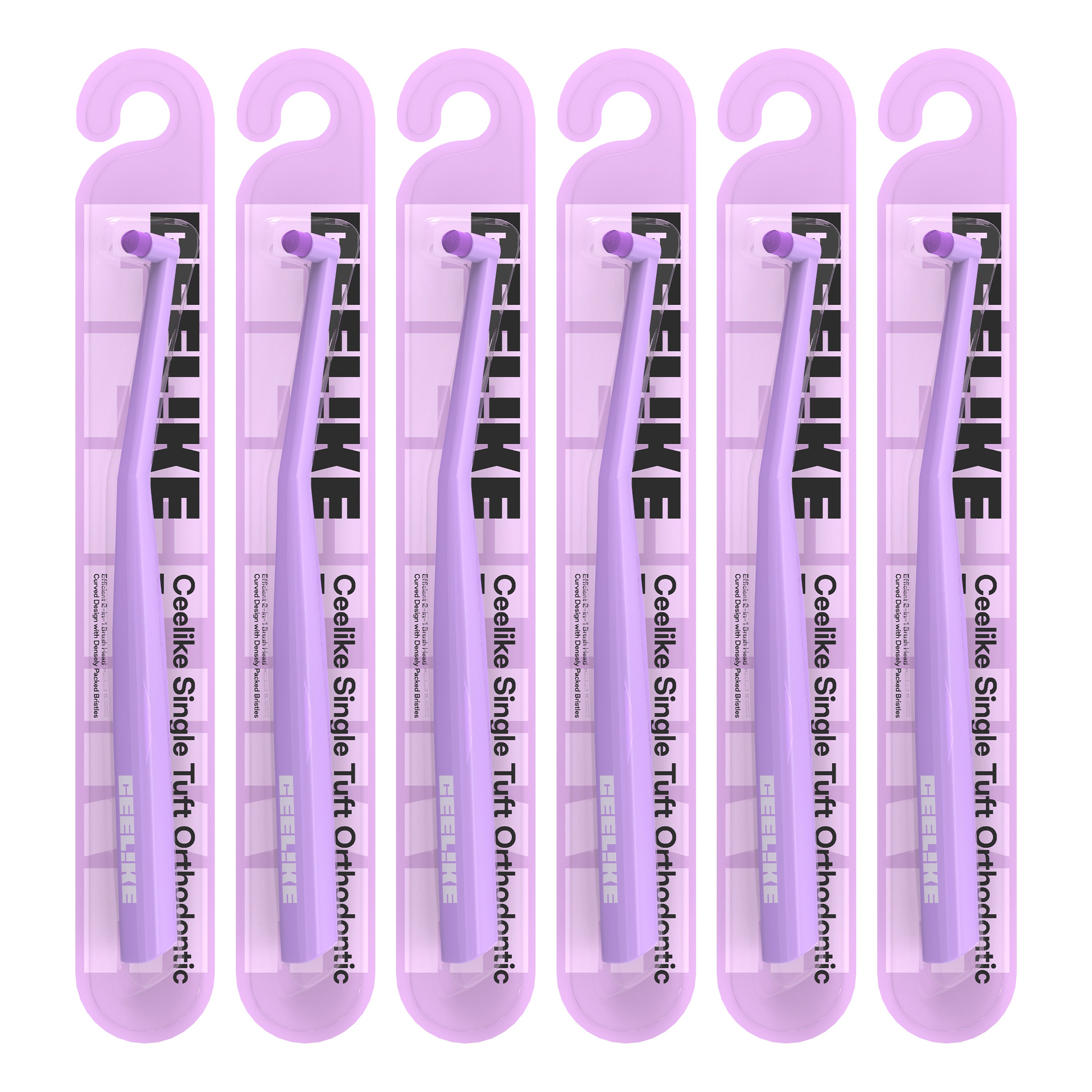 CEELIKE End Tuft Toothbrush – Orthodontic &amp; Braces Care Toothbrush
