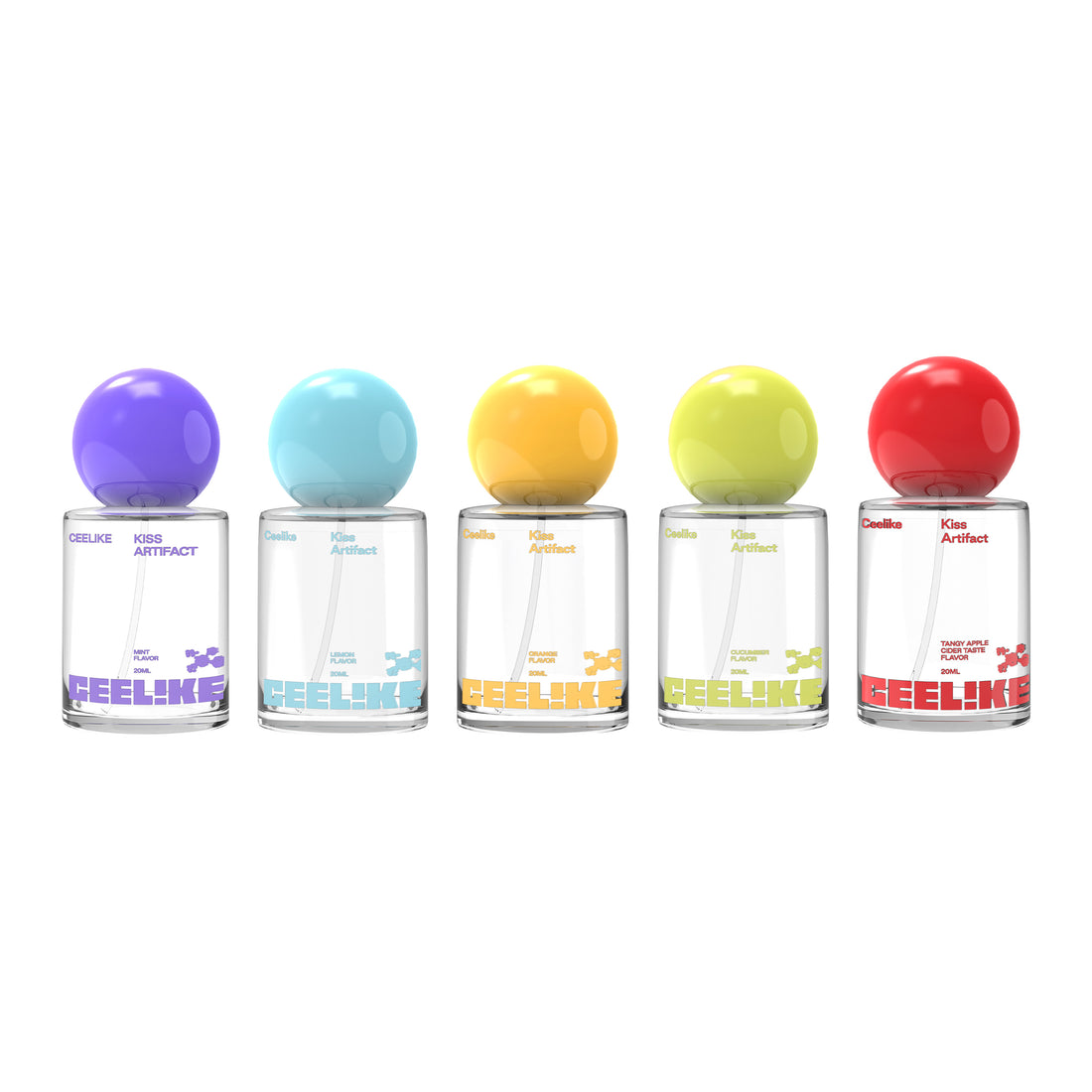 CEELIKE — Probiotic Mist Set 5×20ml. Fresh. Versatile. Confident.
