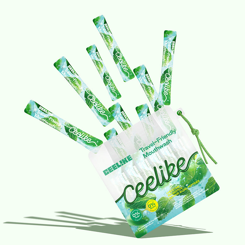 CEELIKE Ice Mint Portable Mouthwash — Refreshing Mint Flavor, Anytime, Anywhere