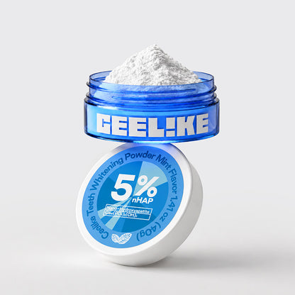 CEELIKE 5% Hydroxyapatite Tooth Powder — Smooth, Refreshing Daily Care