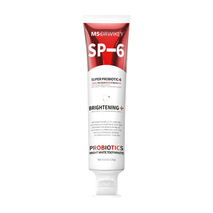 MSDRWIKEY SP-6 Whitening Toothpaste – Brighten Your Smile with the Power of 6 Probiotics