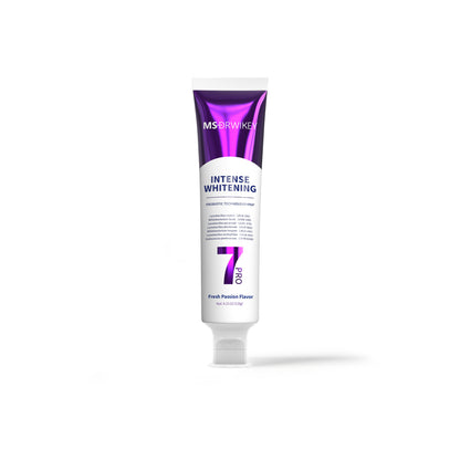 MSDRWIKEY 7 Pro Purple Whitening Toothpaste - Deep whitening, strong cleaning, confident smile, shining every day