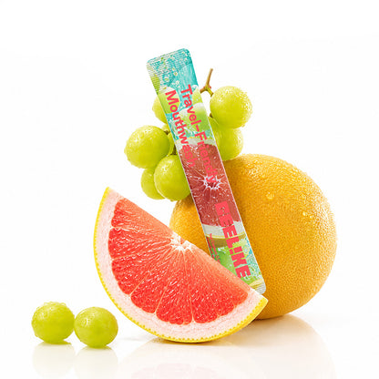 CEELIKE Travel-Friendly Mouthwash Sticks – Yuzu &amp; Green Grape Flavor