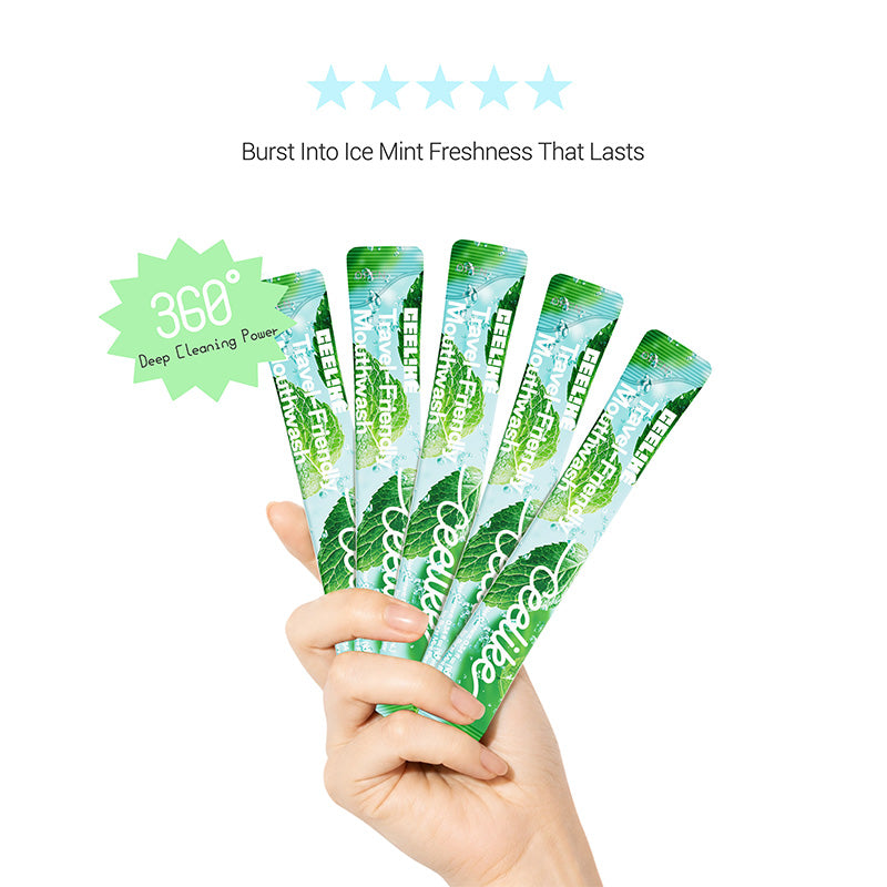 CEELIKE Ice Mint Portable Mouthwash — Refreshing Mint Flavor, Anytime, Anywhere