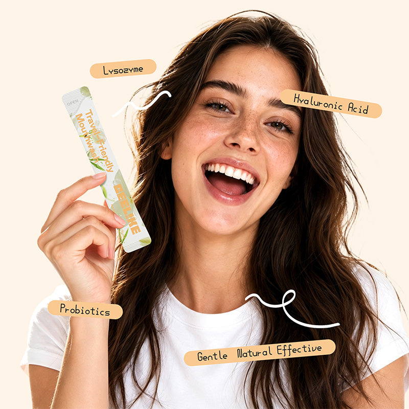 CEELIKE Jasmine White Tea Travel-Friendly Mouthwash