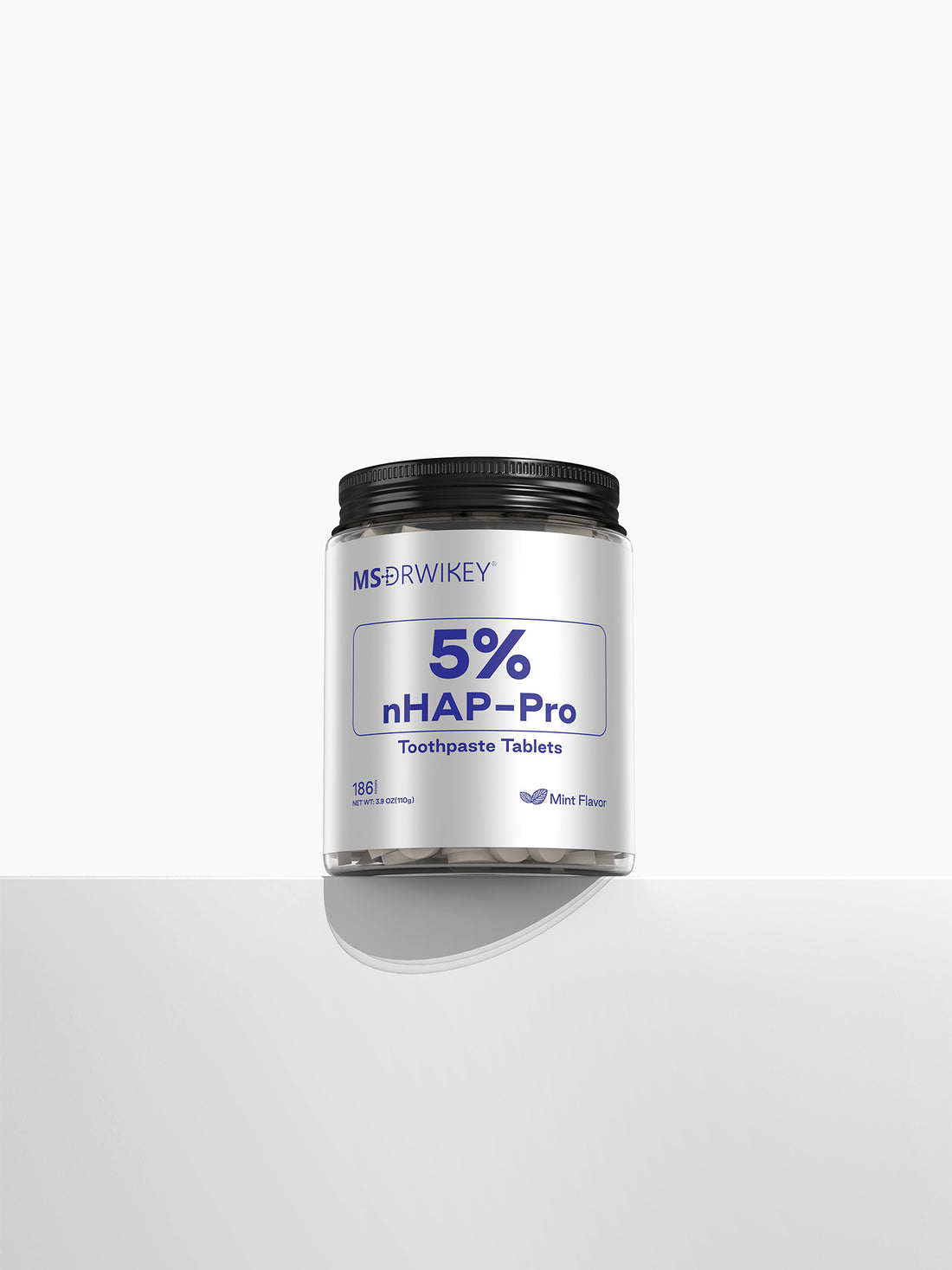 MSDRWIKEY 5% Hydroxyapatite Solid Toothpaste Tablets