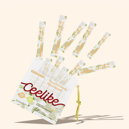 CEELIKE Jasmine White Tea Travel-Friendly Mouthwash