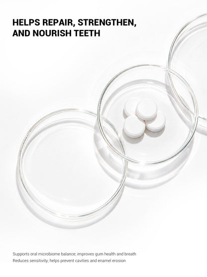 MSDRWIKEY 5% Hydroxyapatite Solid Toothpaste Tablets