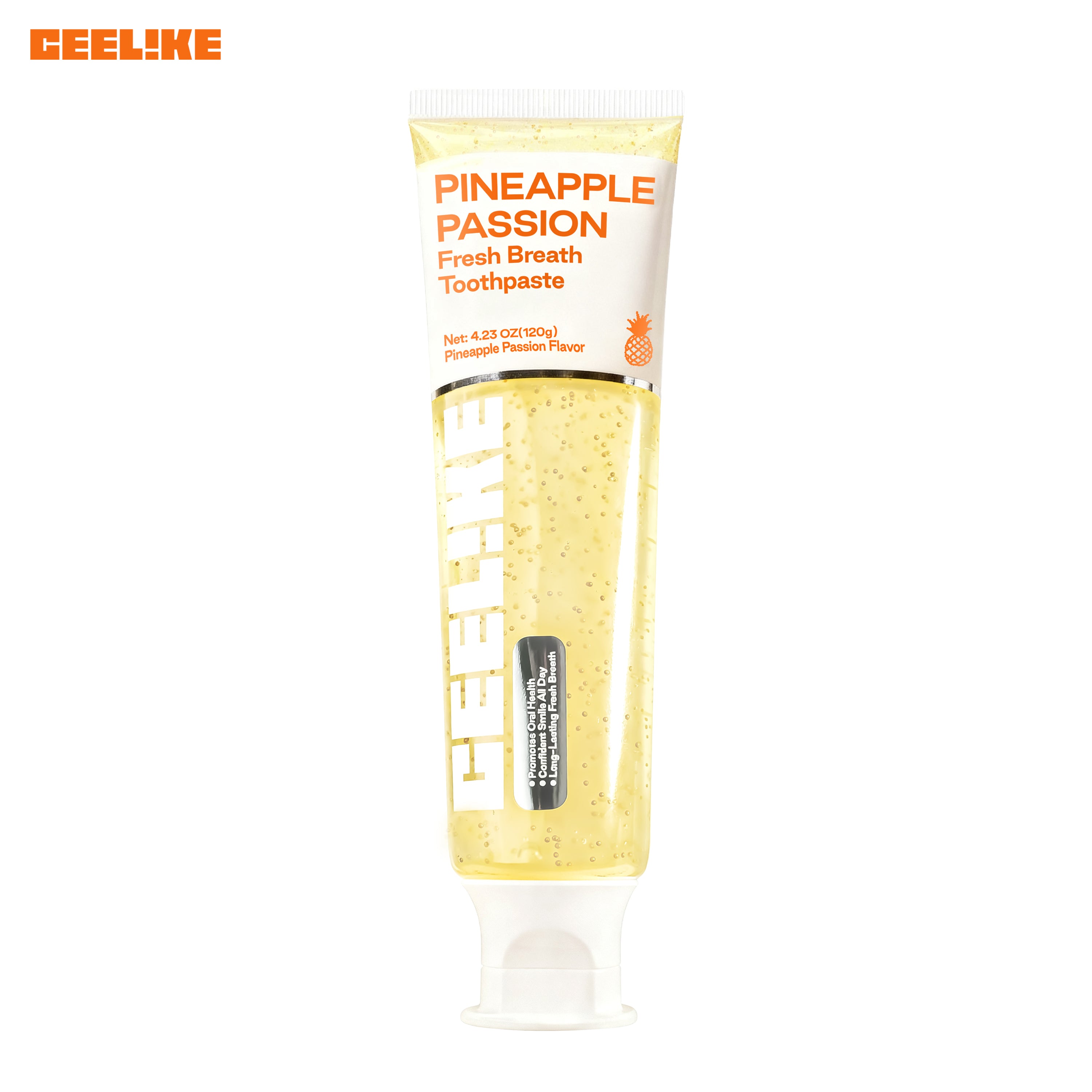 CEELIKE Pineapple Passion Toothpaste –Fresh Breath, 120g