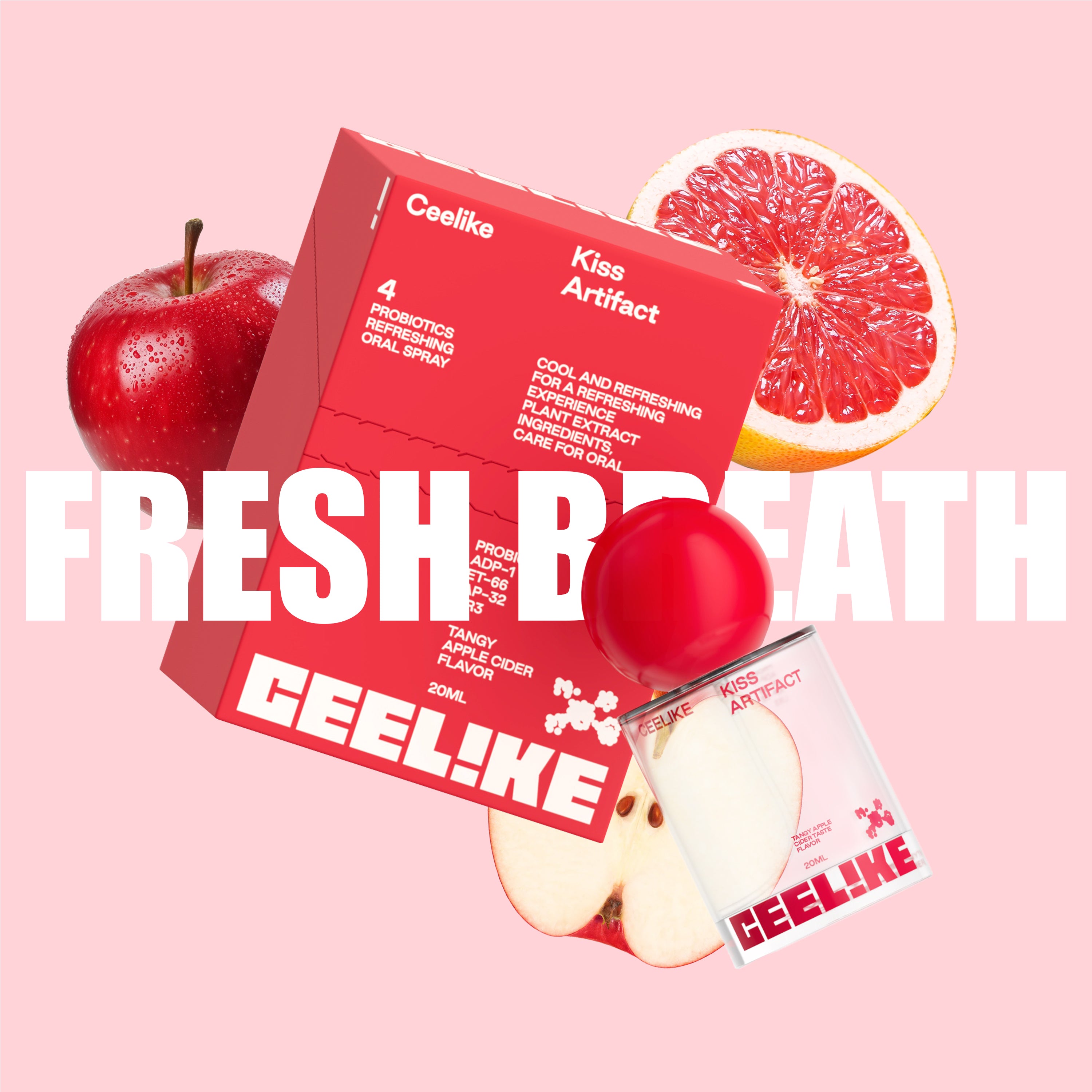 CEELIKE — Apple Cider Vinegar Smile Mist 20ml. Crisp. Tangy. Refreshing.