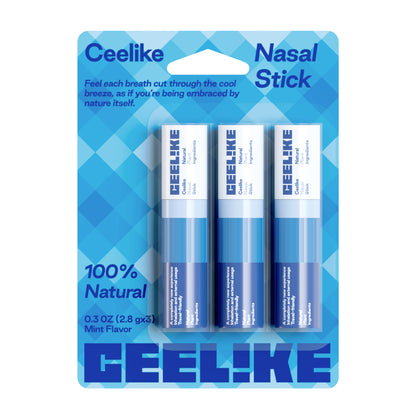 CEELIKE Peppermint Nasal Stick – Cool, Crisp, Instant Refresh