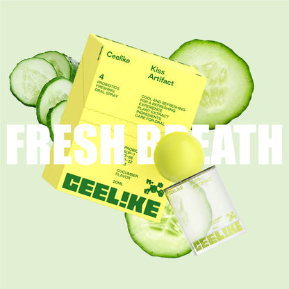 CEELIKE — Cucumber Smile Mist 20ml. Crisp. Cool. Refreshing.