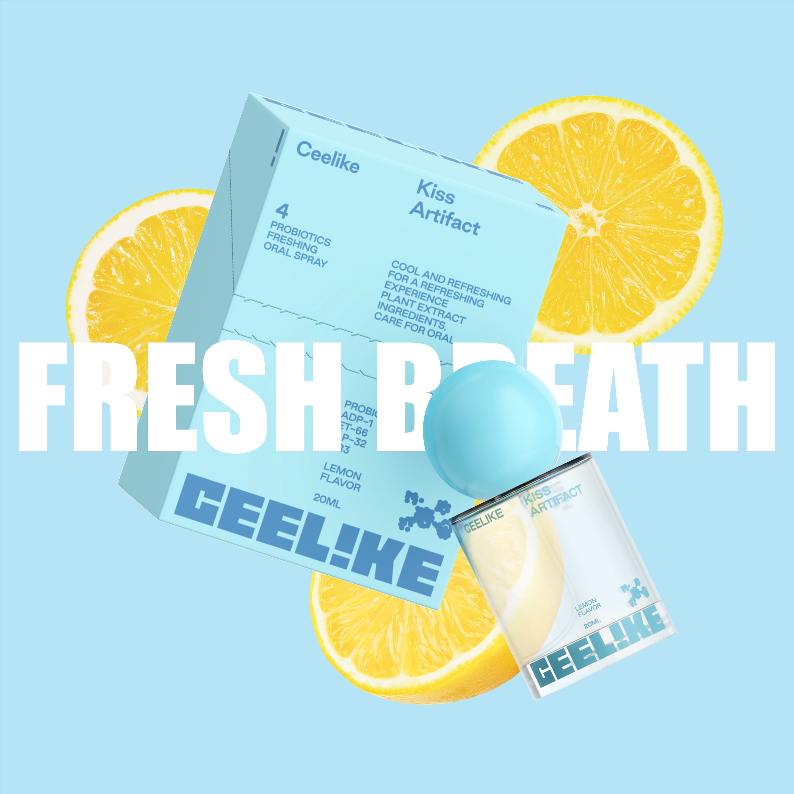 CEELIKE — Lemon Smile Mist 20ml. Zesty. Fresh. Refreshing.